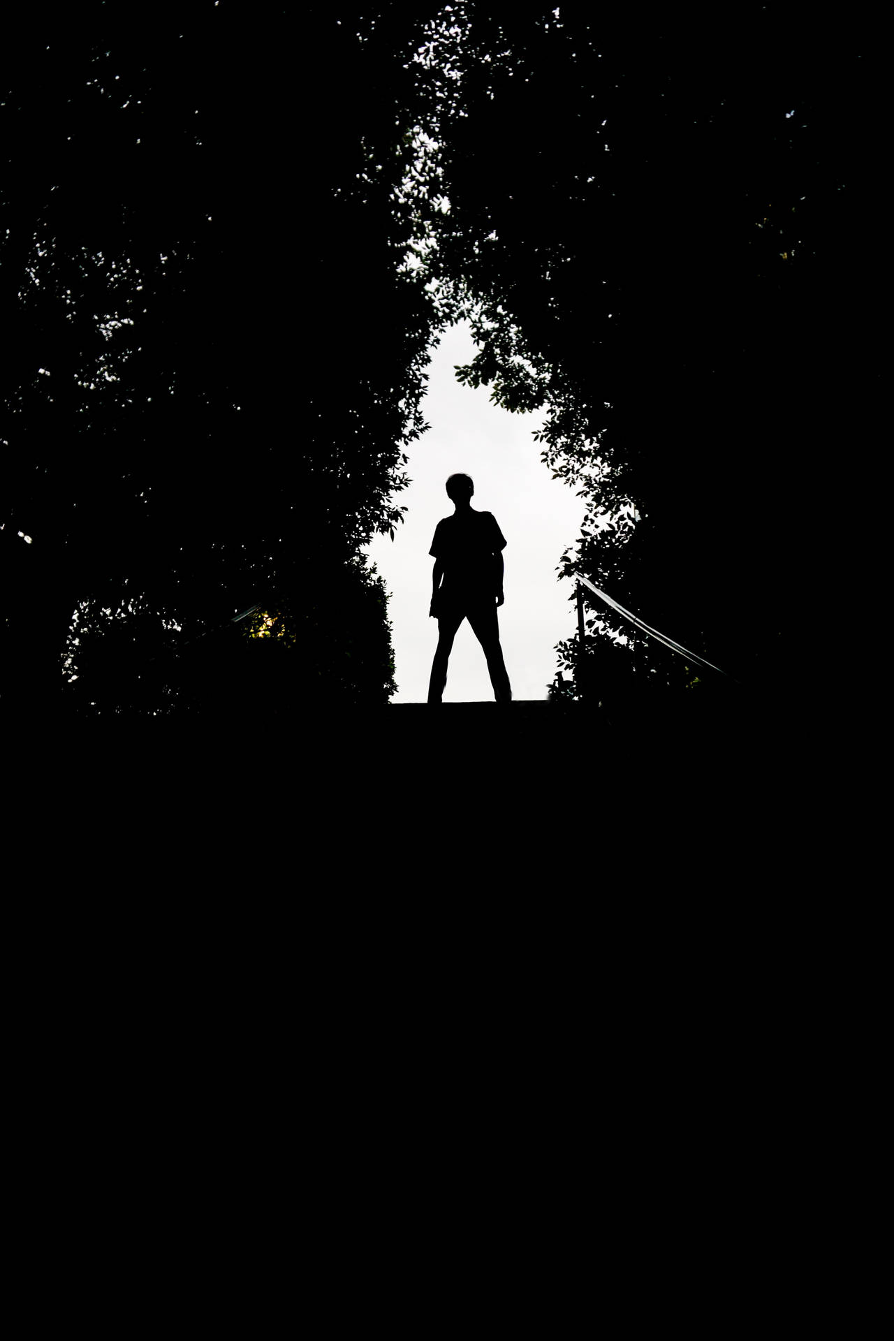Boy Shadow Wallpaper