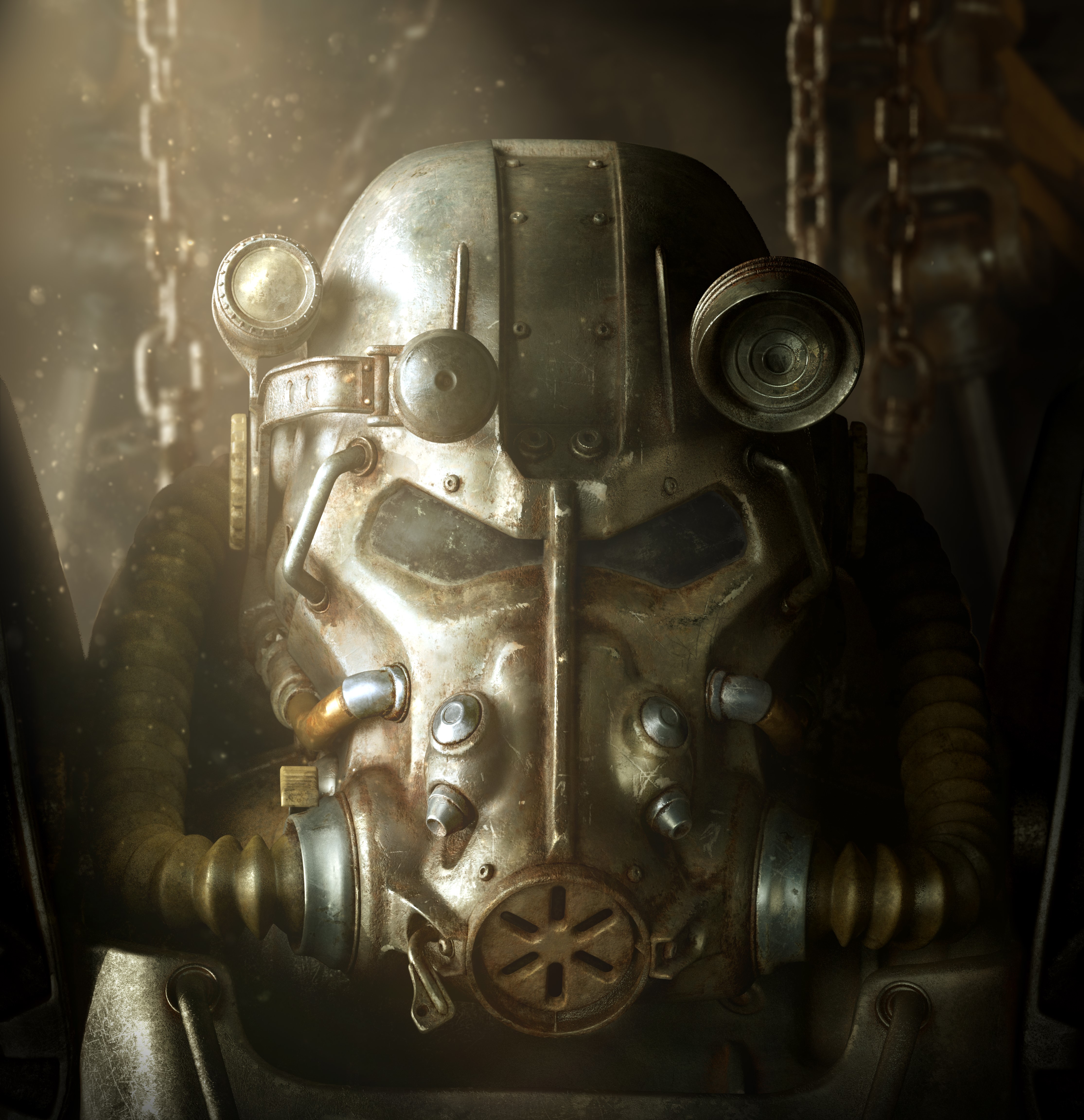 4K, Power Armor, Brotherhood of Steel, Warriors, Fallout 4, Armor, Helmet Gallery HD Wallpaper