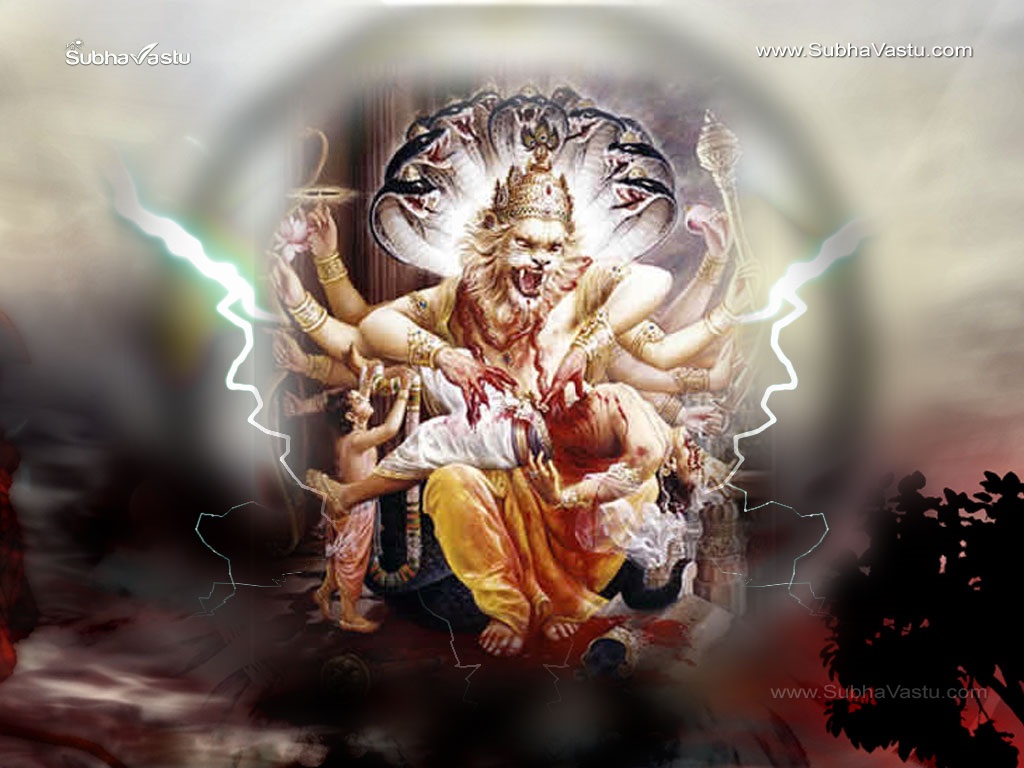 Subhavastu: Narasimha: 1024X768 Narasimha Wallpaper_129