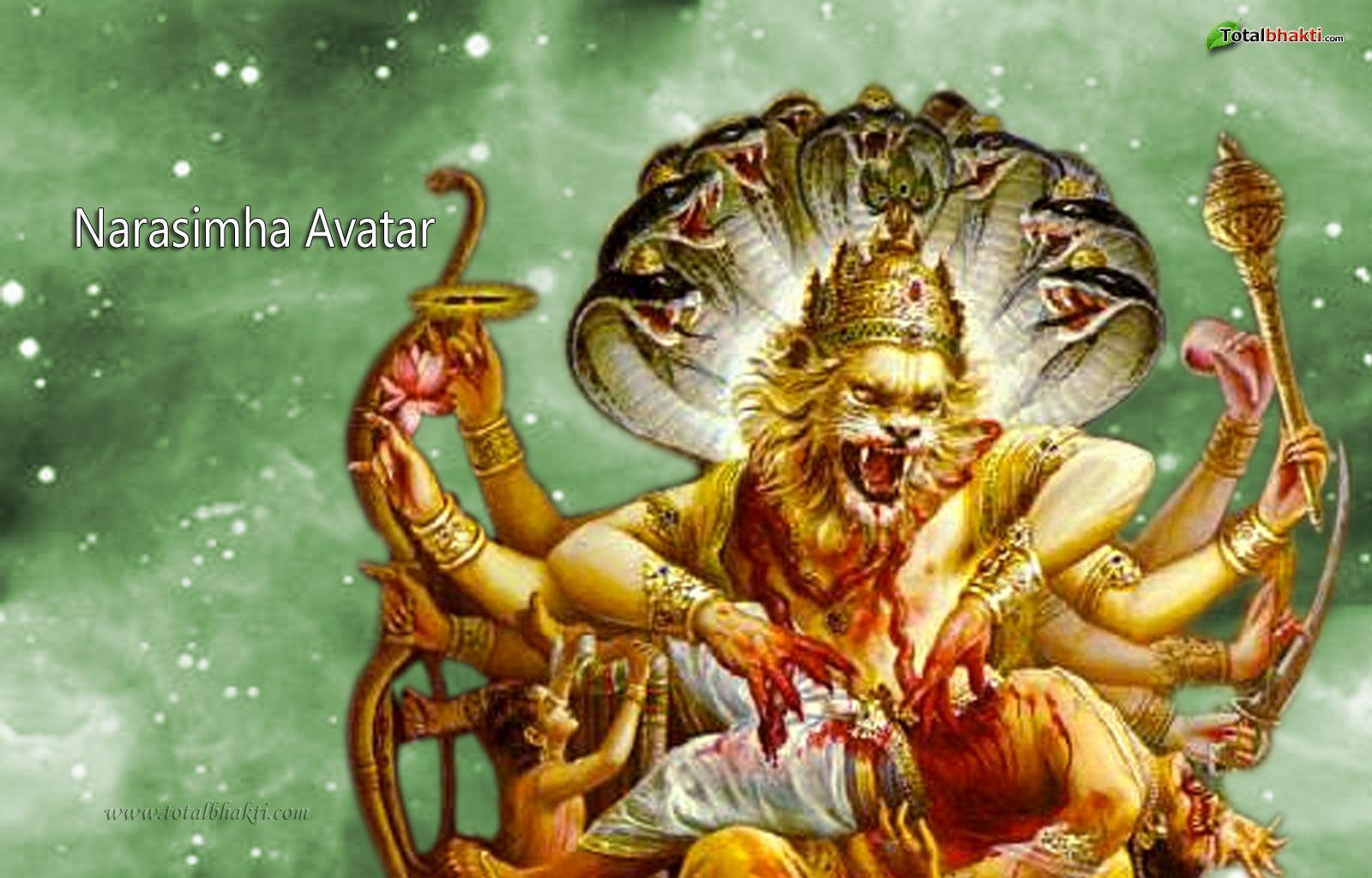 Lord Narasimha Wallpaper