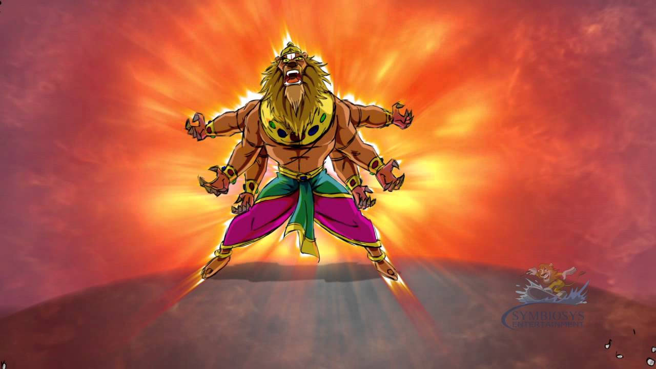 Download Lord Narasimha Artwork Wallpaper