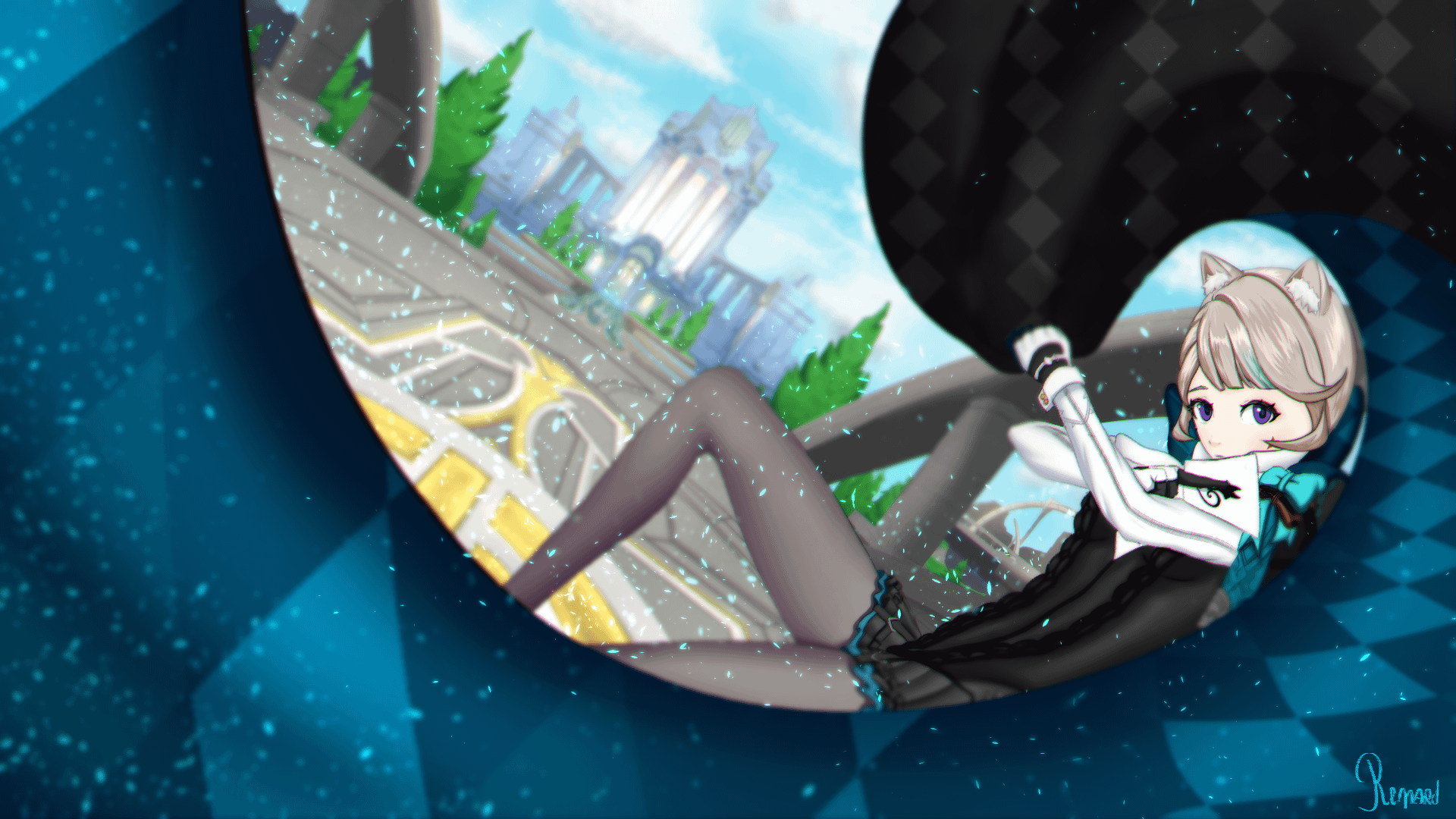 OC Lynette Wallpaper