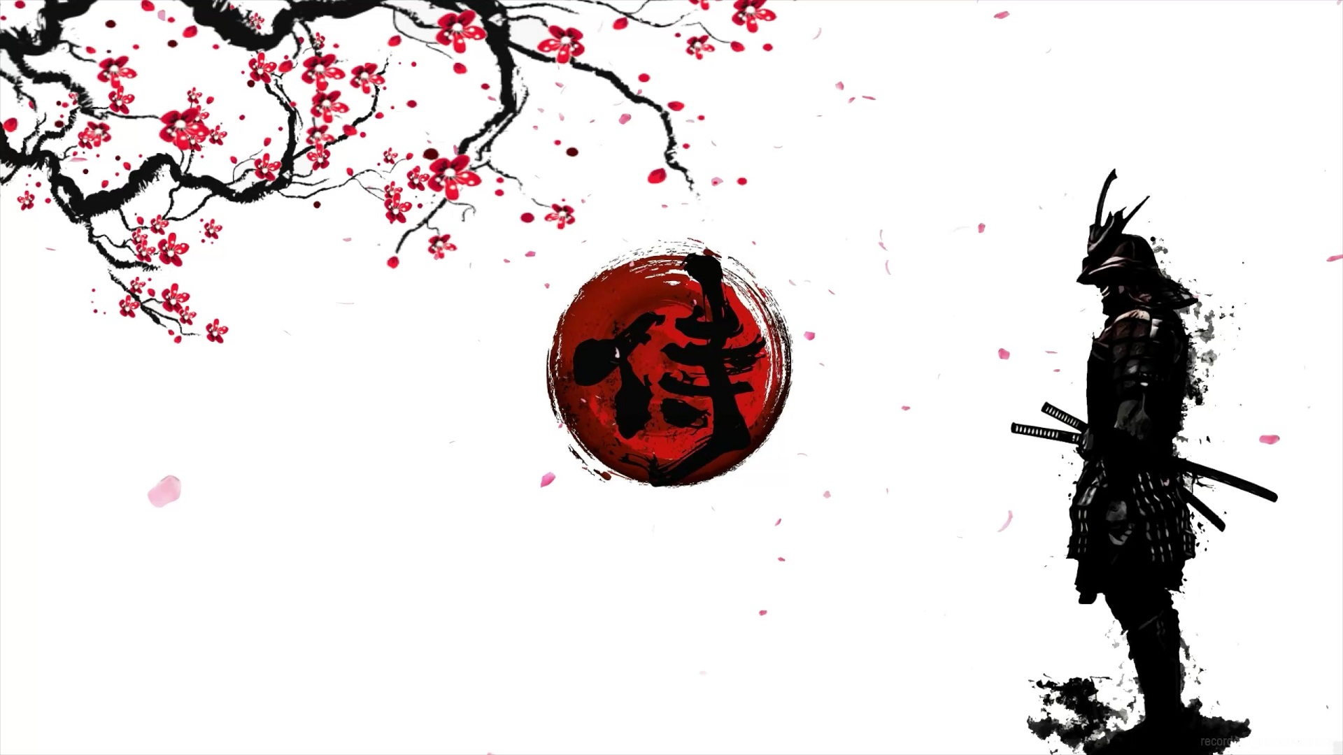 Shadow Samurai Sakura Live Wallpaper