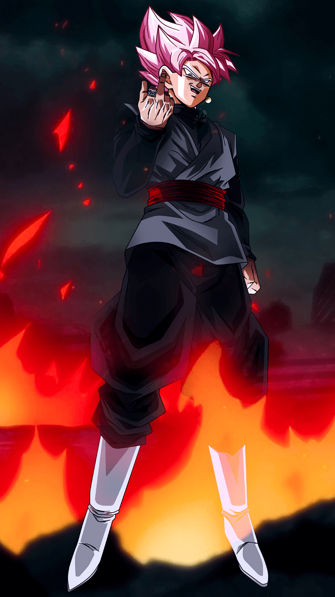 Goku black, Anime dragon ball goku