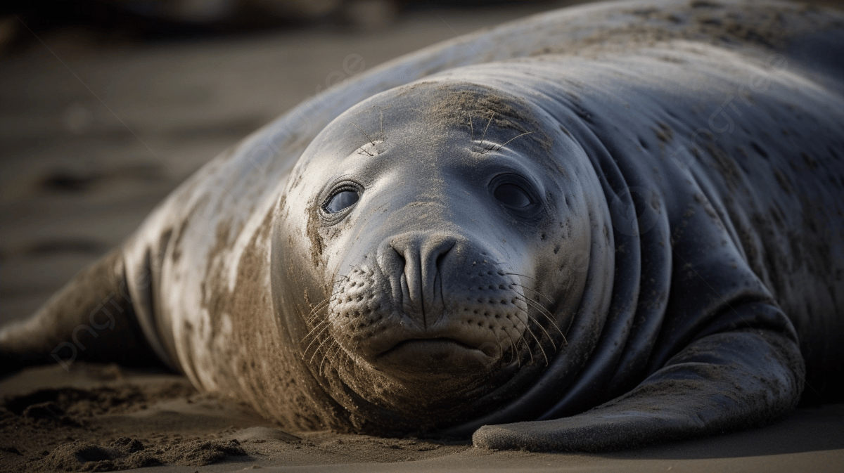 Photo Of An Elephant Seal Background, California Elephant Seal, HD Photography Photo, Nature Background Image And Wallpaper for Free Download