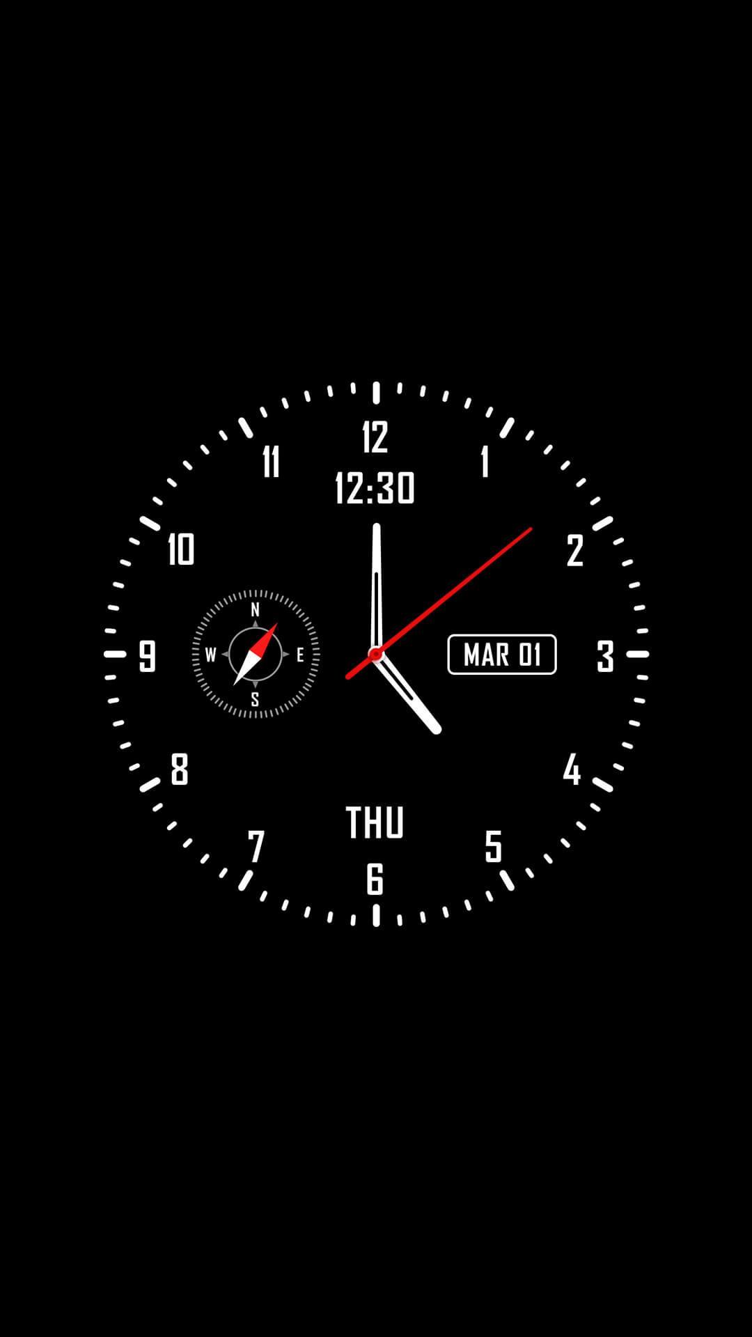 Live Clock Wallpaper