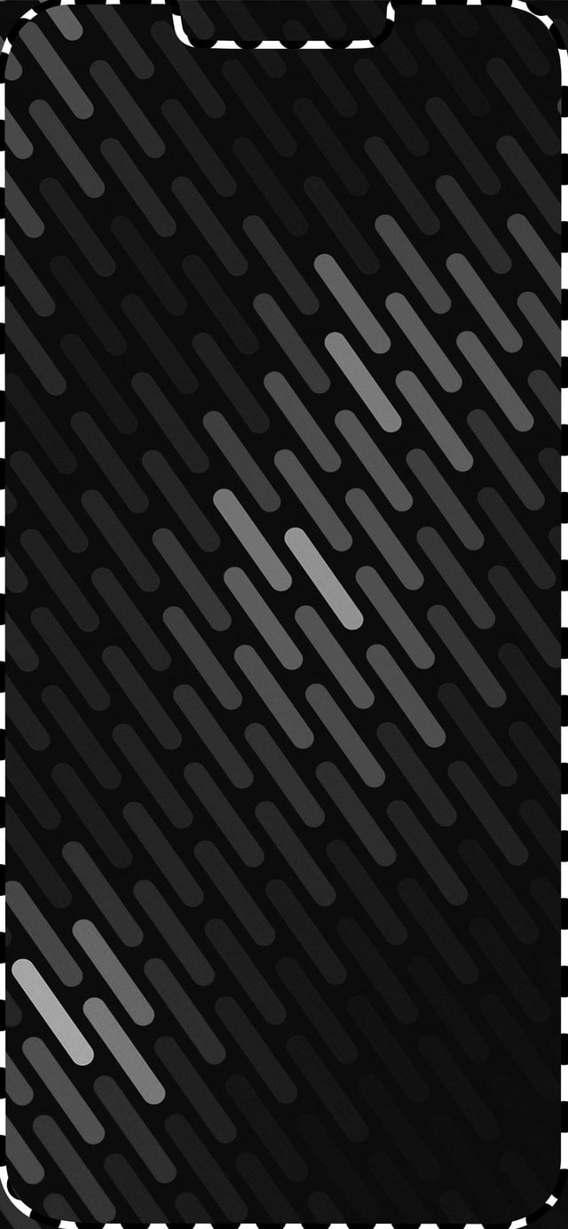 iPhone 13 Pro Max Black and White Border Wallpaper!