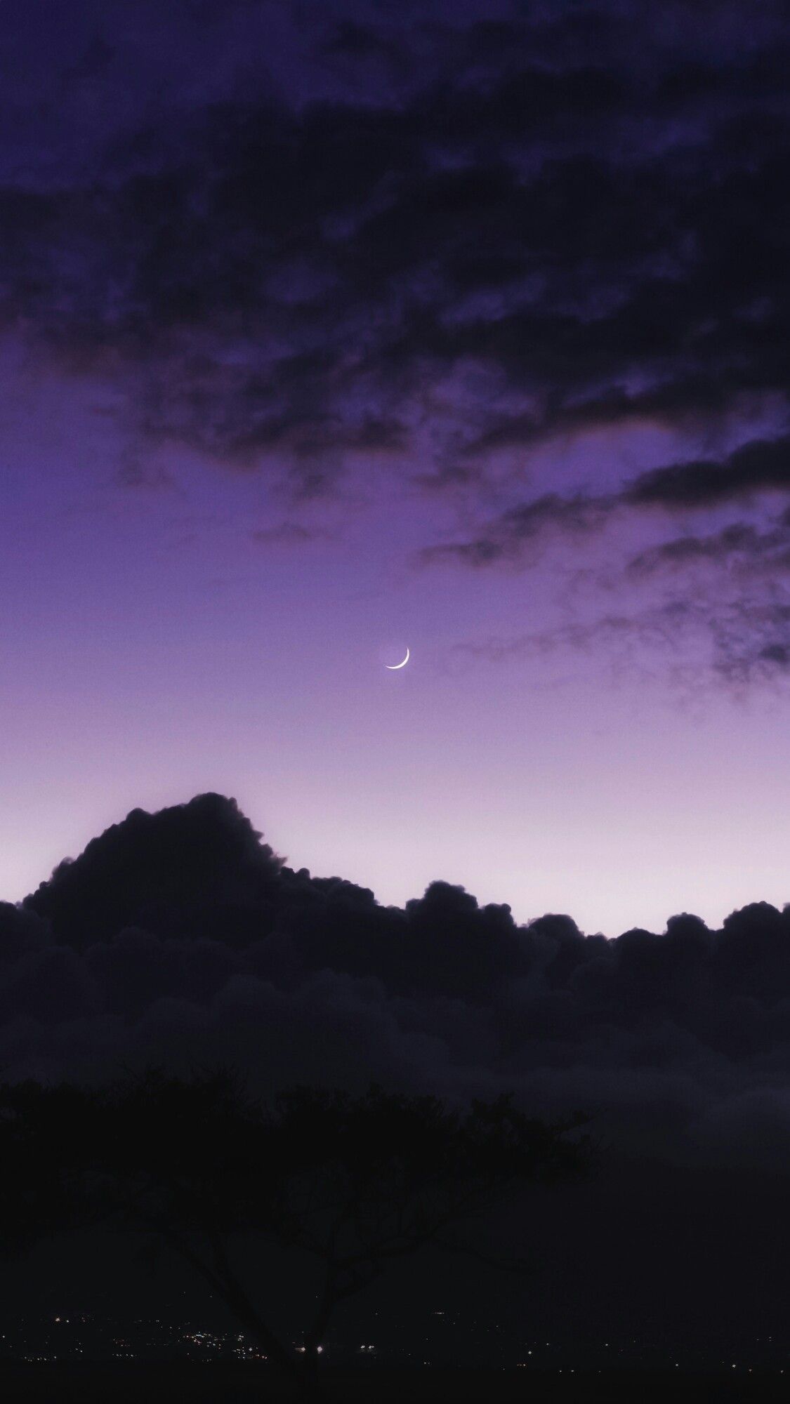 Natural Purple Aesthetic Wallpaper