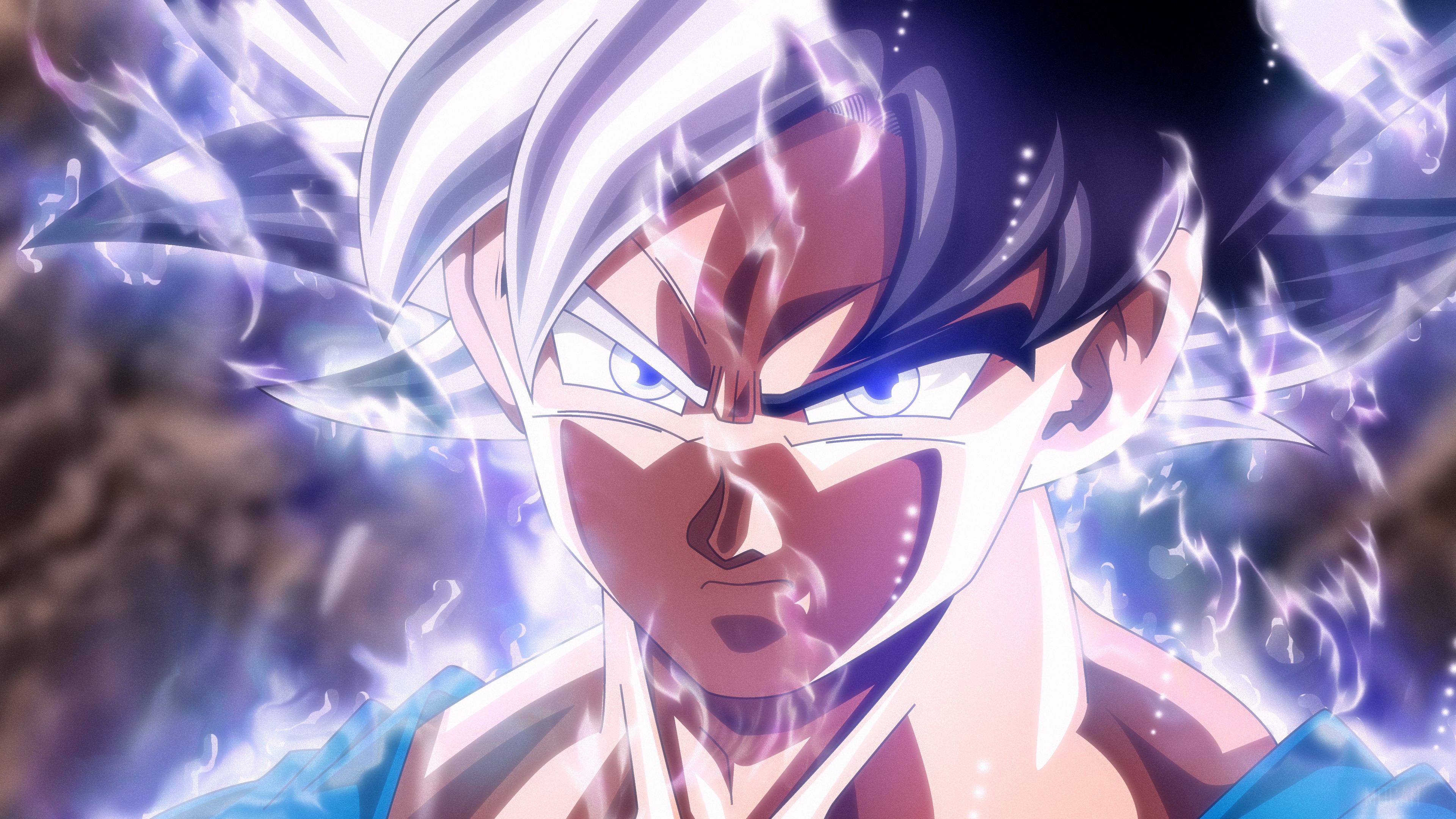 Son Goku Mastered Ultra Instinct 4k Gallery HD Wallpaper