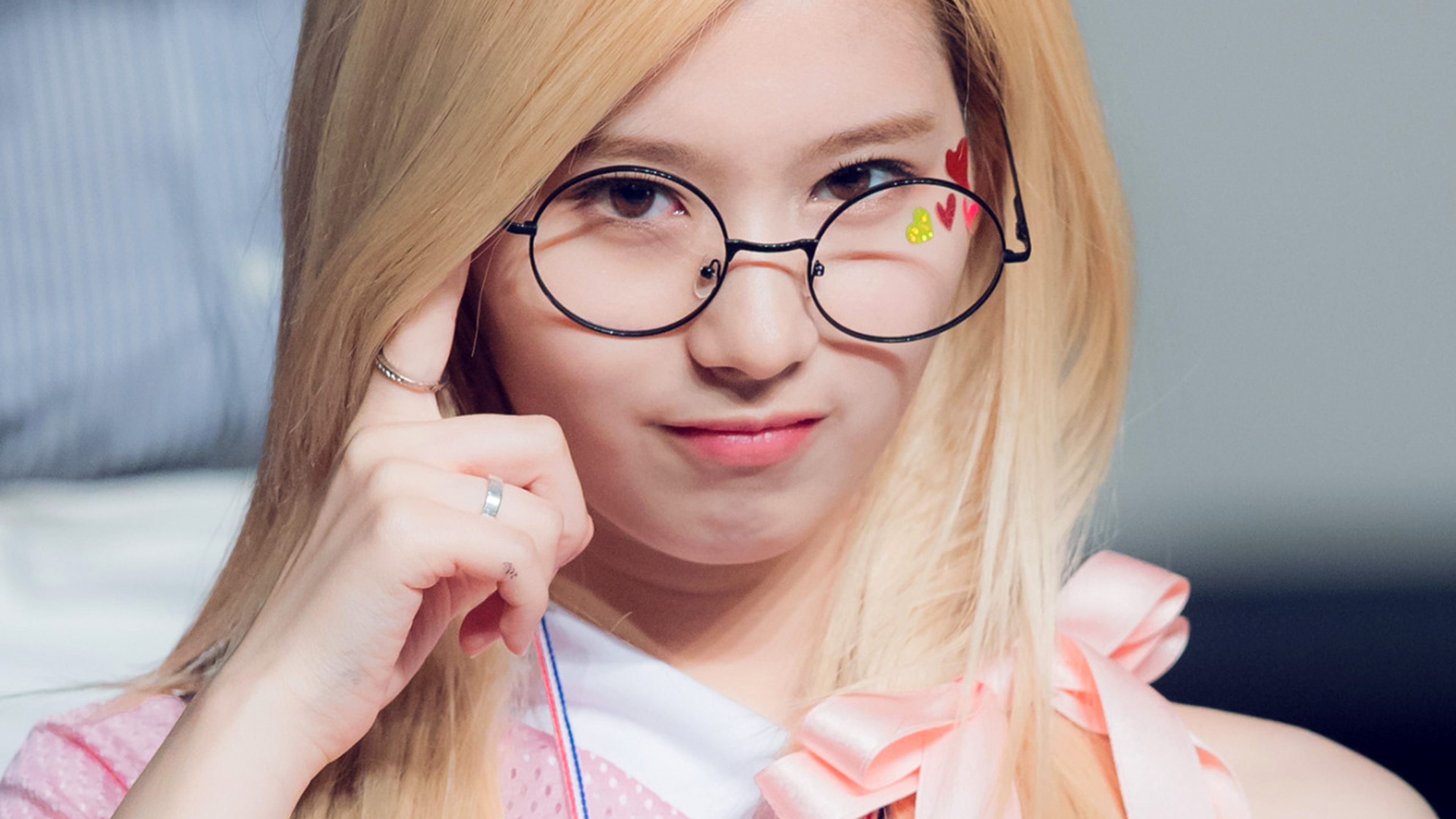 wallpaper for desktop, laptop. girl twice sana glasses cute kpop
