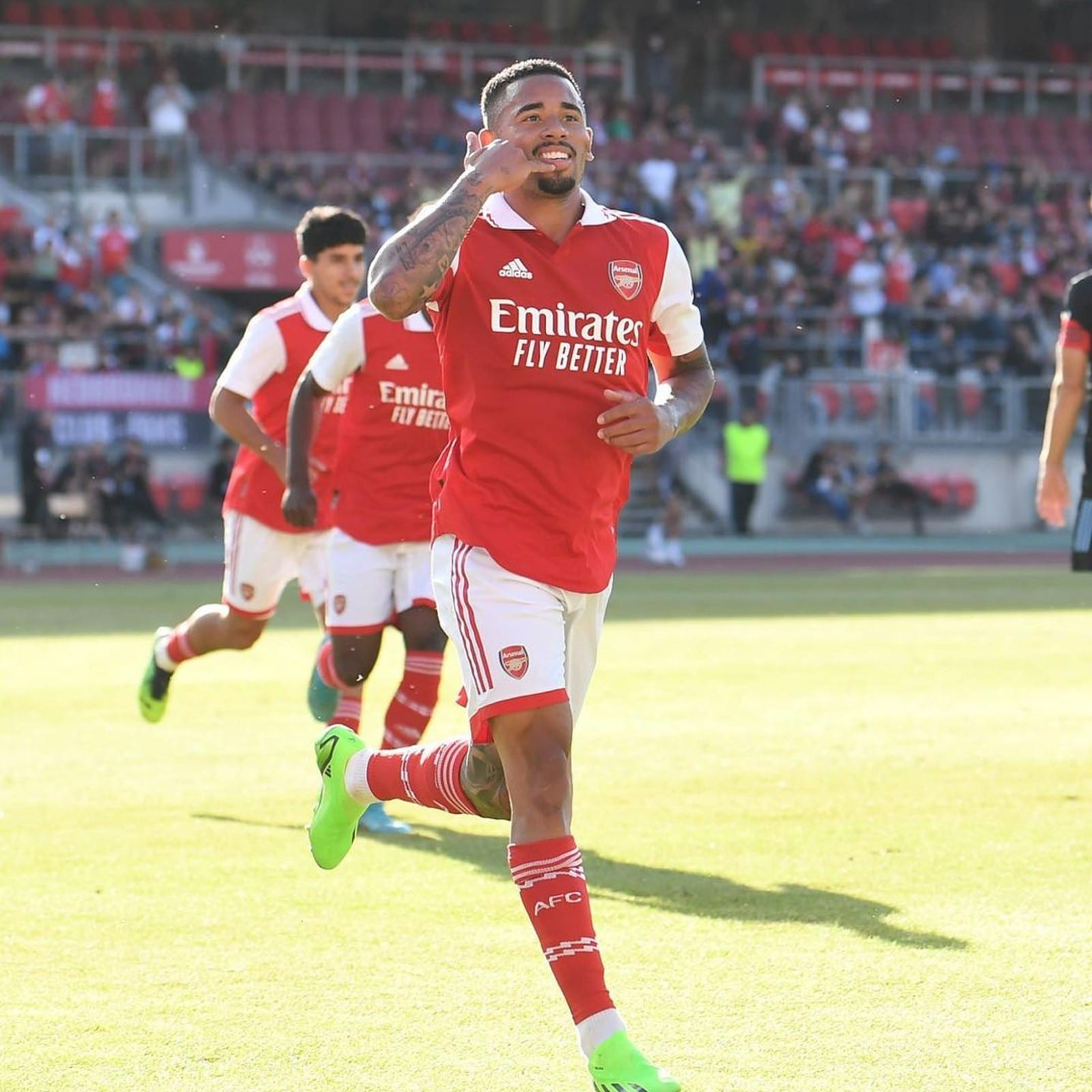 Free download Gabriel Jesus Leads Arsenal Comeback in Pre Season Win Over Nuremberg [1600x1600] for your Desktop, Mobile & Tablet. Explore Gabriel Jesus Arsenal Wallpaper. Arsenal Phone Wallpaper, Arsenal