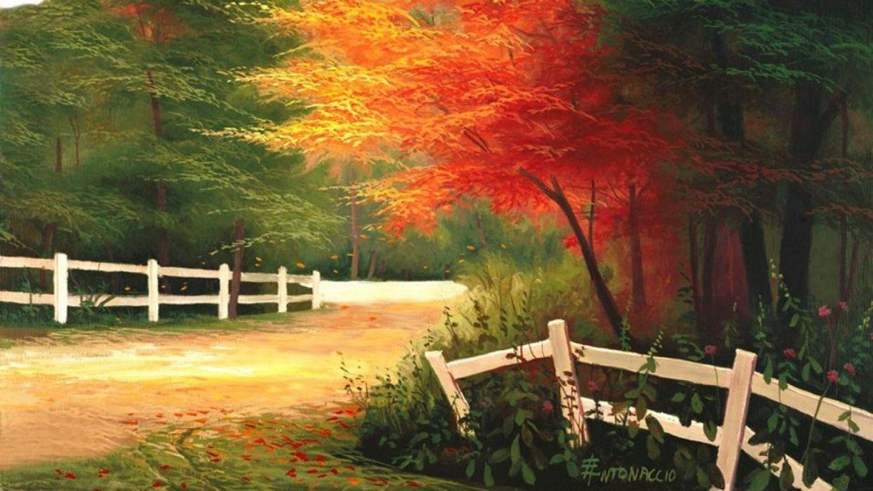 Autumn Art Wallpaper