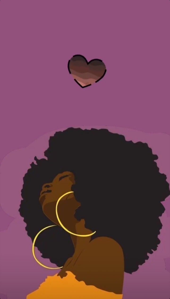 Girly art illustrations, Black love art, Afrocentric art