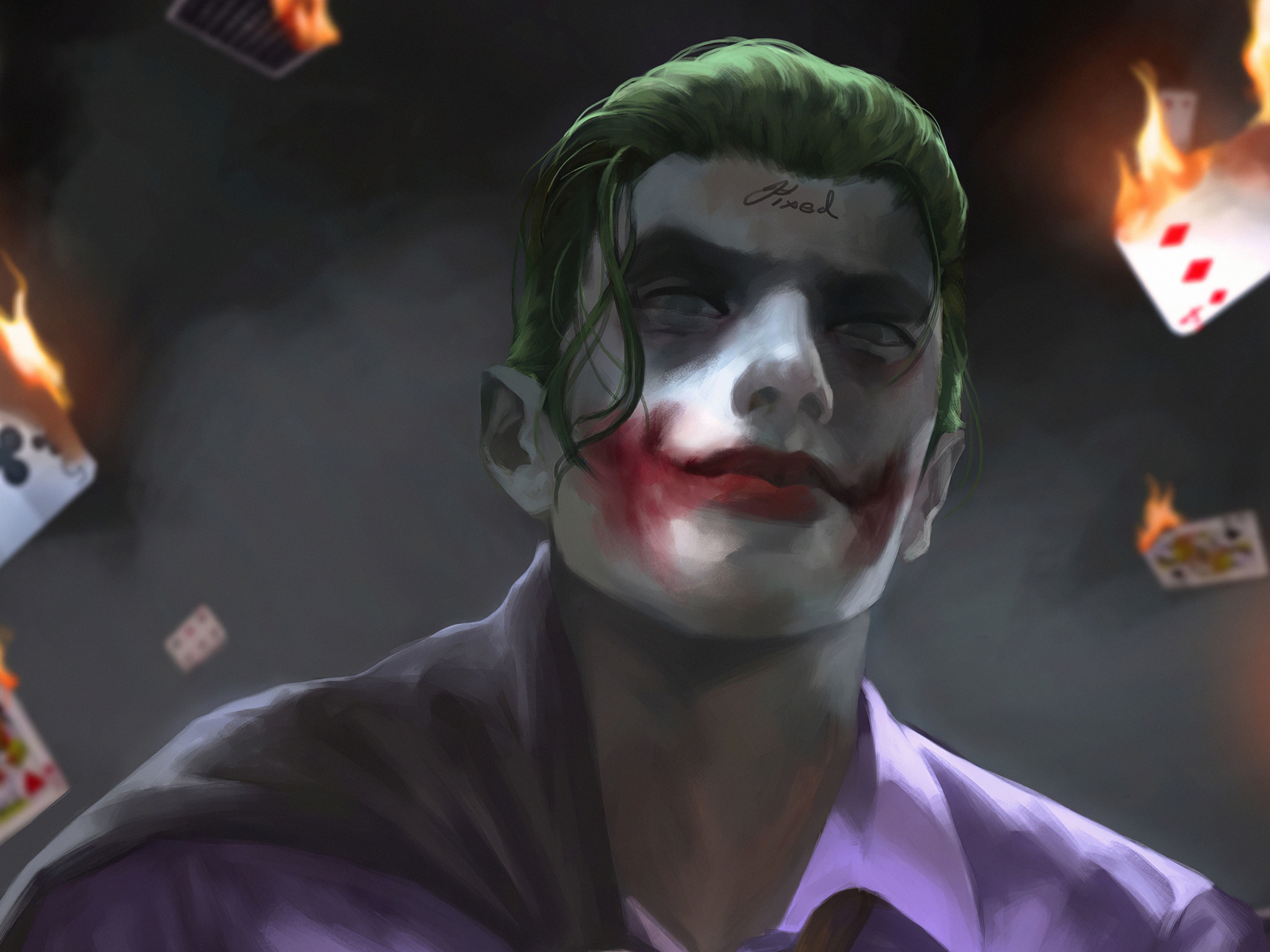 Wallpaper 4k Joker Cards Art Wallpaper