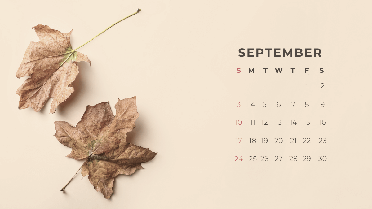 September 2023 Desktop Backgrounds Calendar Wallpapers in 2023