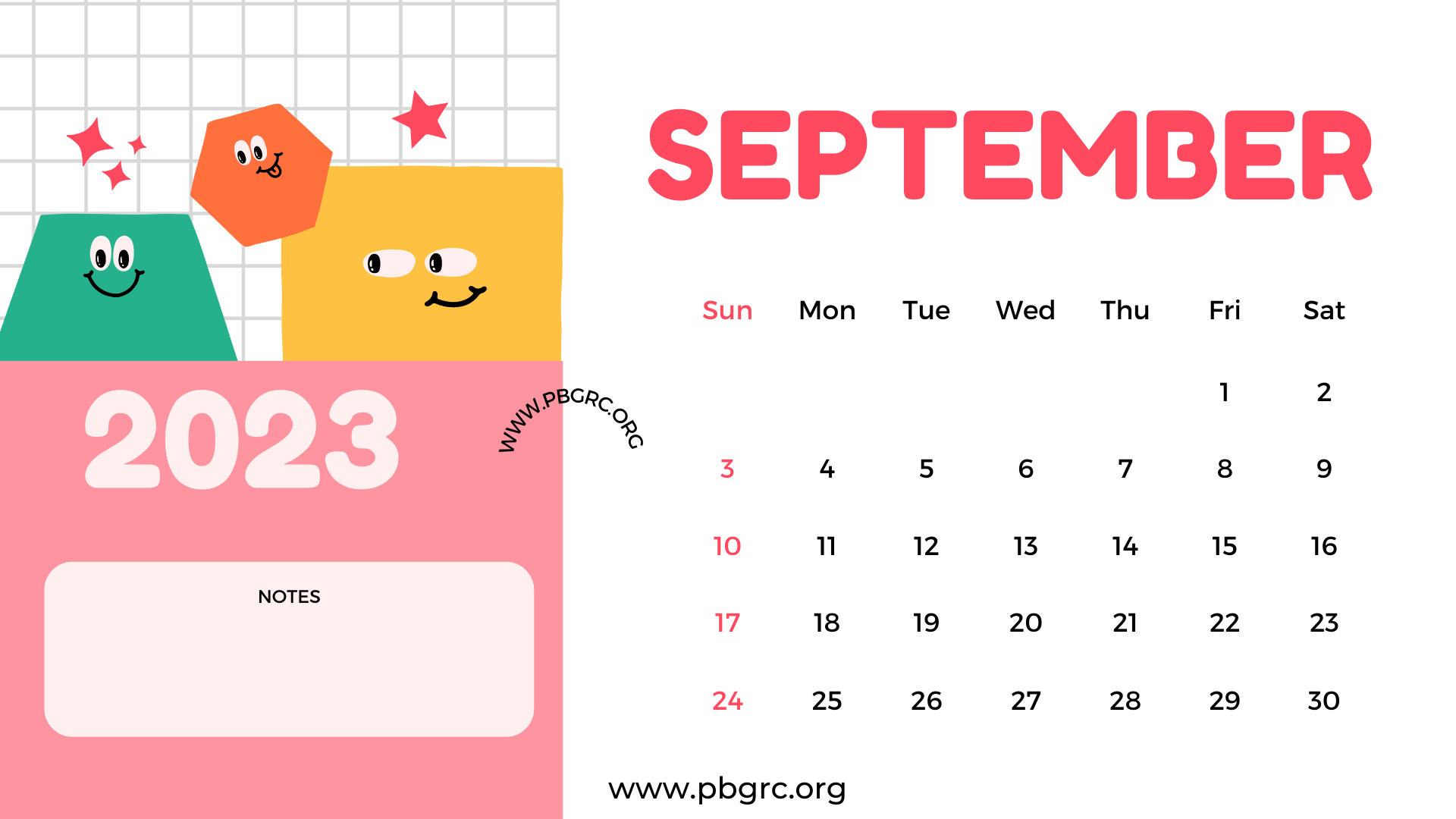 25+ Cute September 2023 Calendar Floral Wallpapers