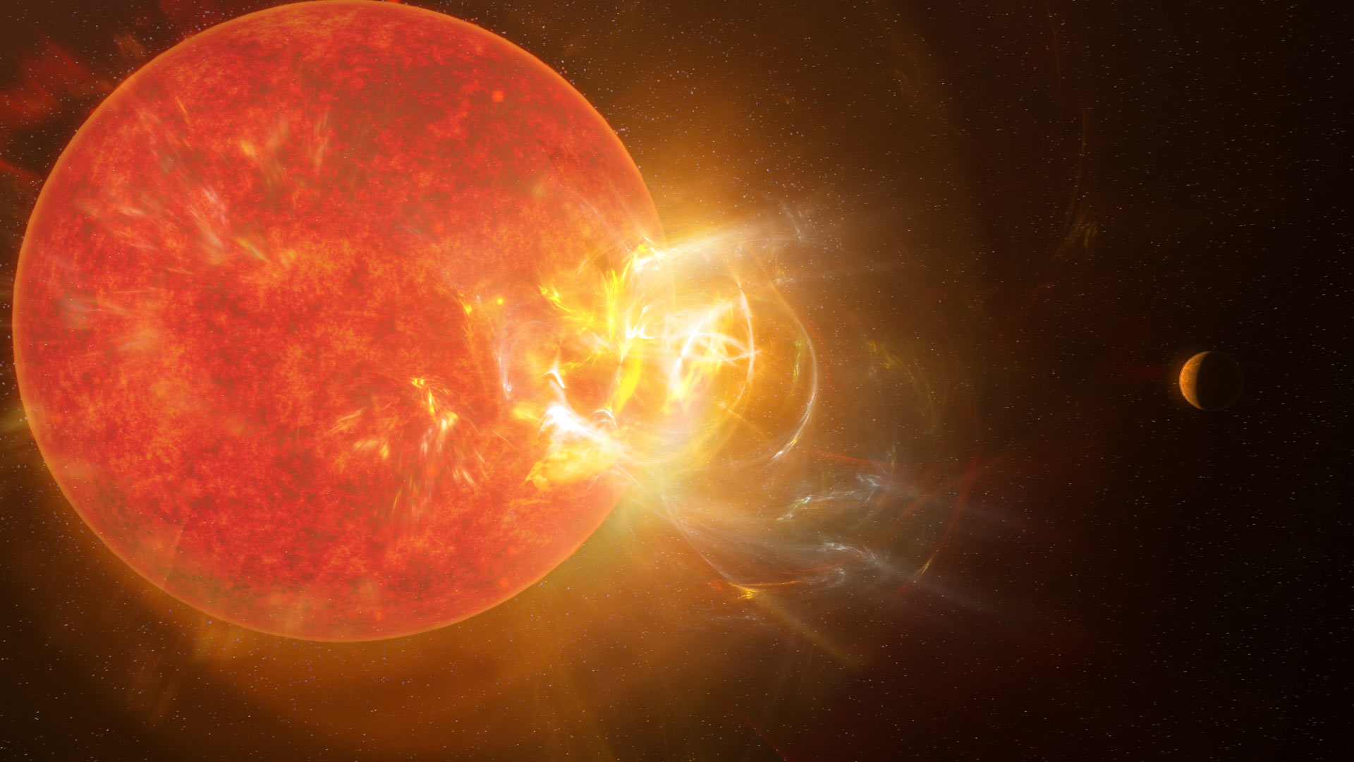 Astronomers Detect Extreme Flare from Proxima Centauri