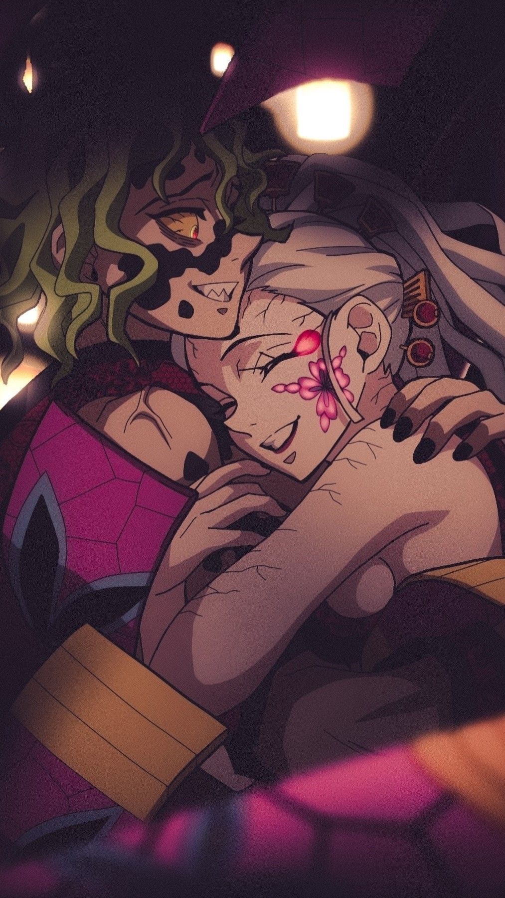 ᩠͡♡ ↬ Daki & Gyutaro Wallpaper