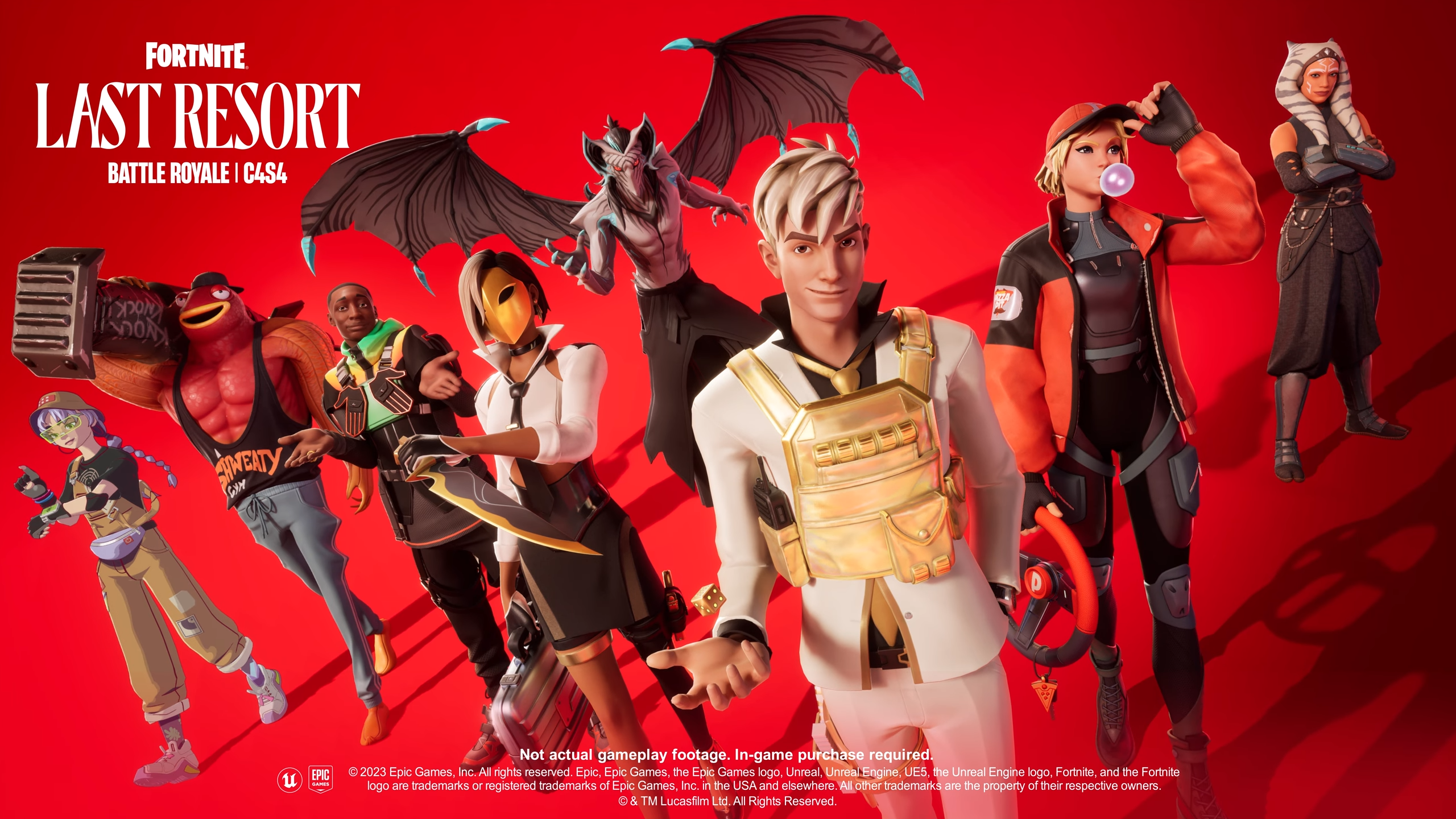 Fortnite's next season has heists, Ahsoka, and a beefy fish