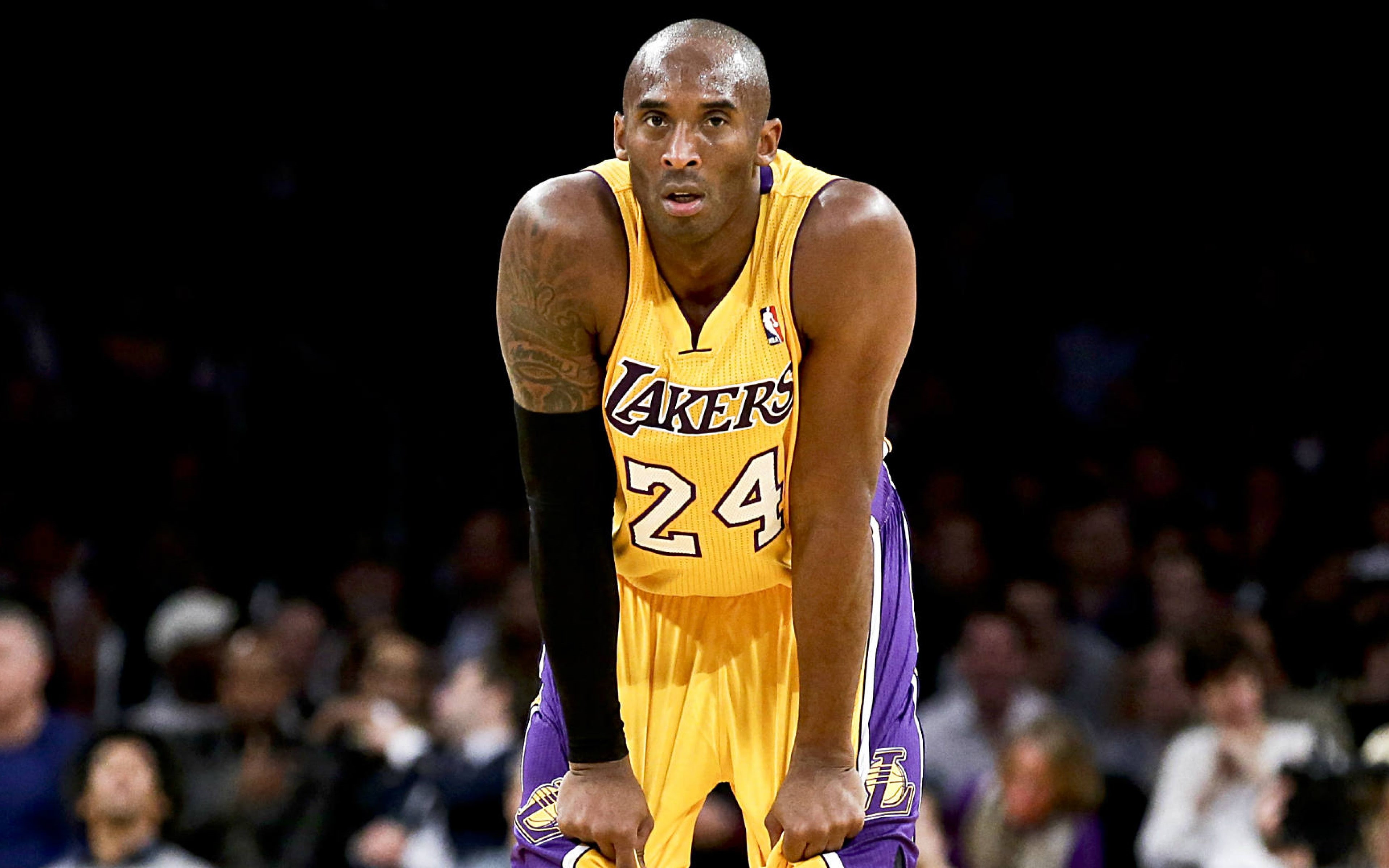 Wallpaper / los angeles lakers background, basketball player, kobe bryant, 4K free download