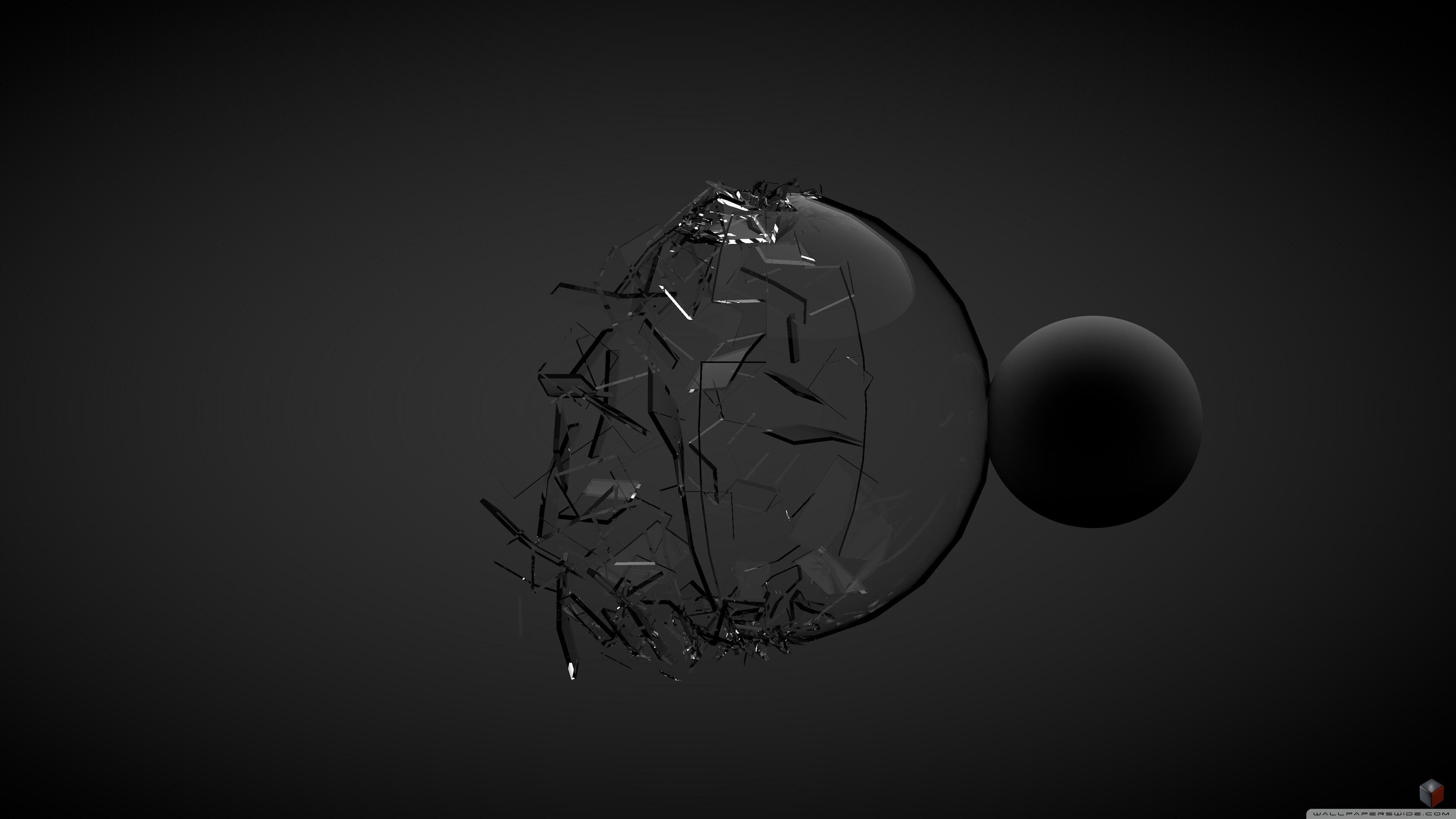 Broken Glass Ultra HD Desktop Background Wallpaper for 4K UHD TV, Tablet