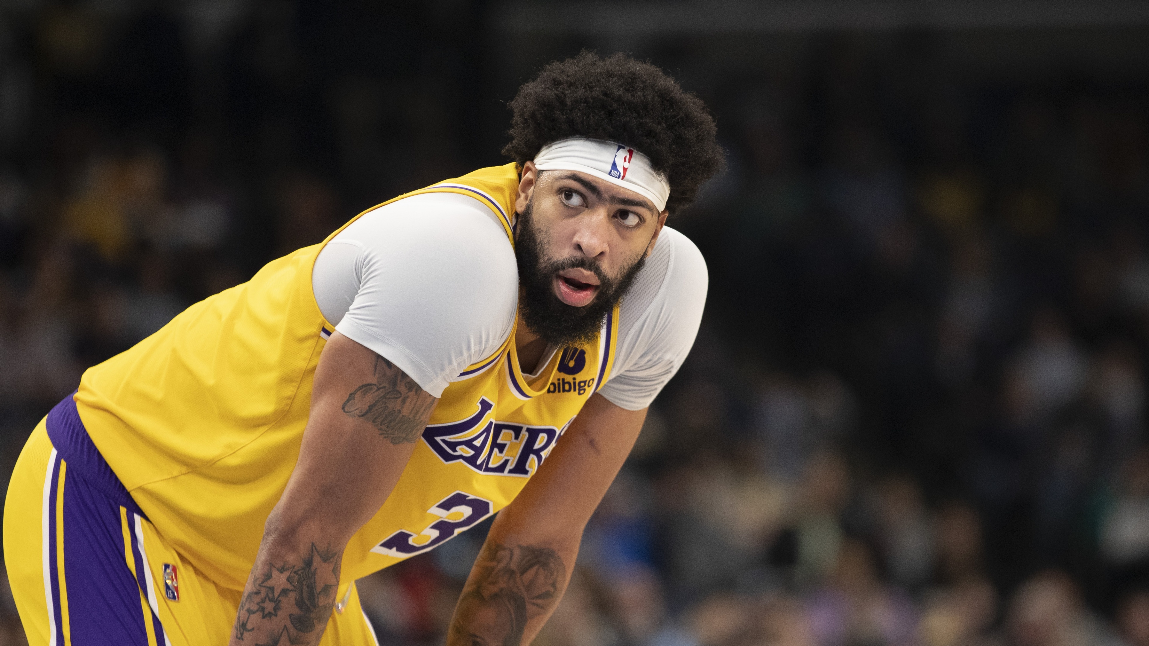 Anthony Davis Wallpaper 4K, NBA, Lakers