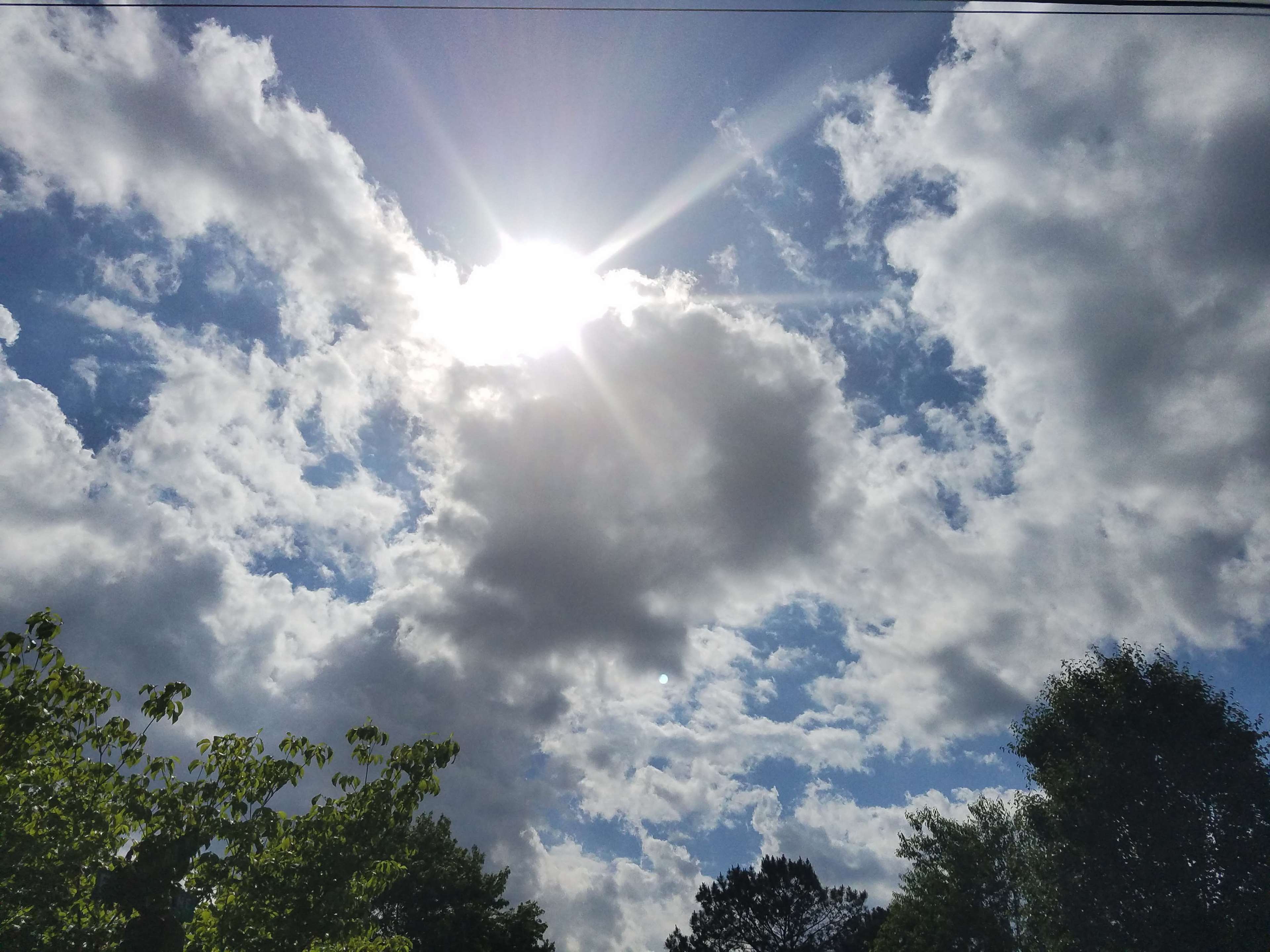 clouds, cloudy sky, sun in the clouds, sunny sky 4k Gallery HD Wallpaper