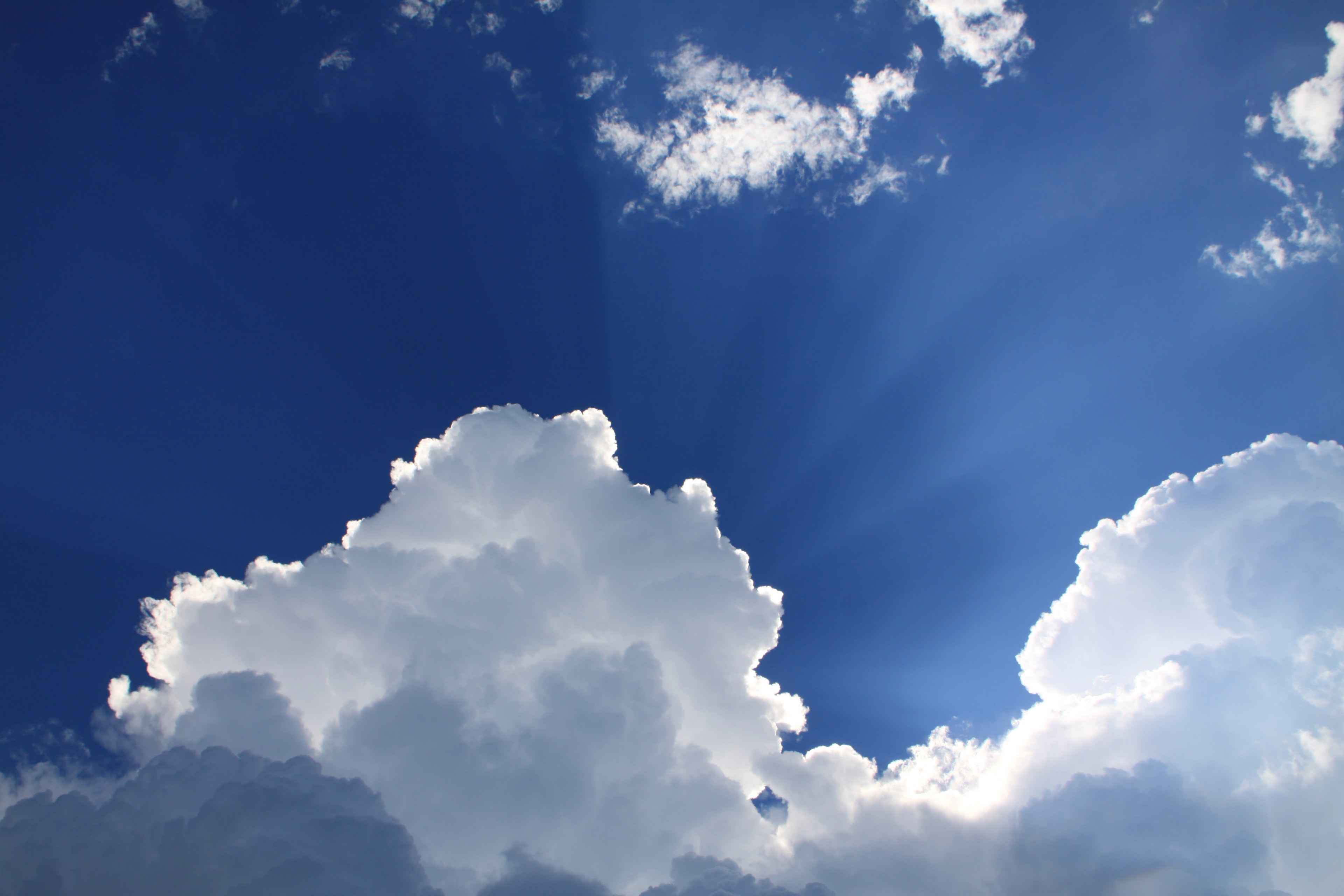 Wallpaper / sky cloud sunshine and sunny HD 4k wallpaper free download