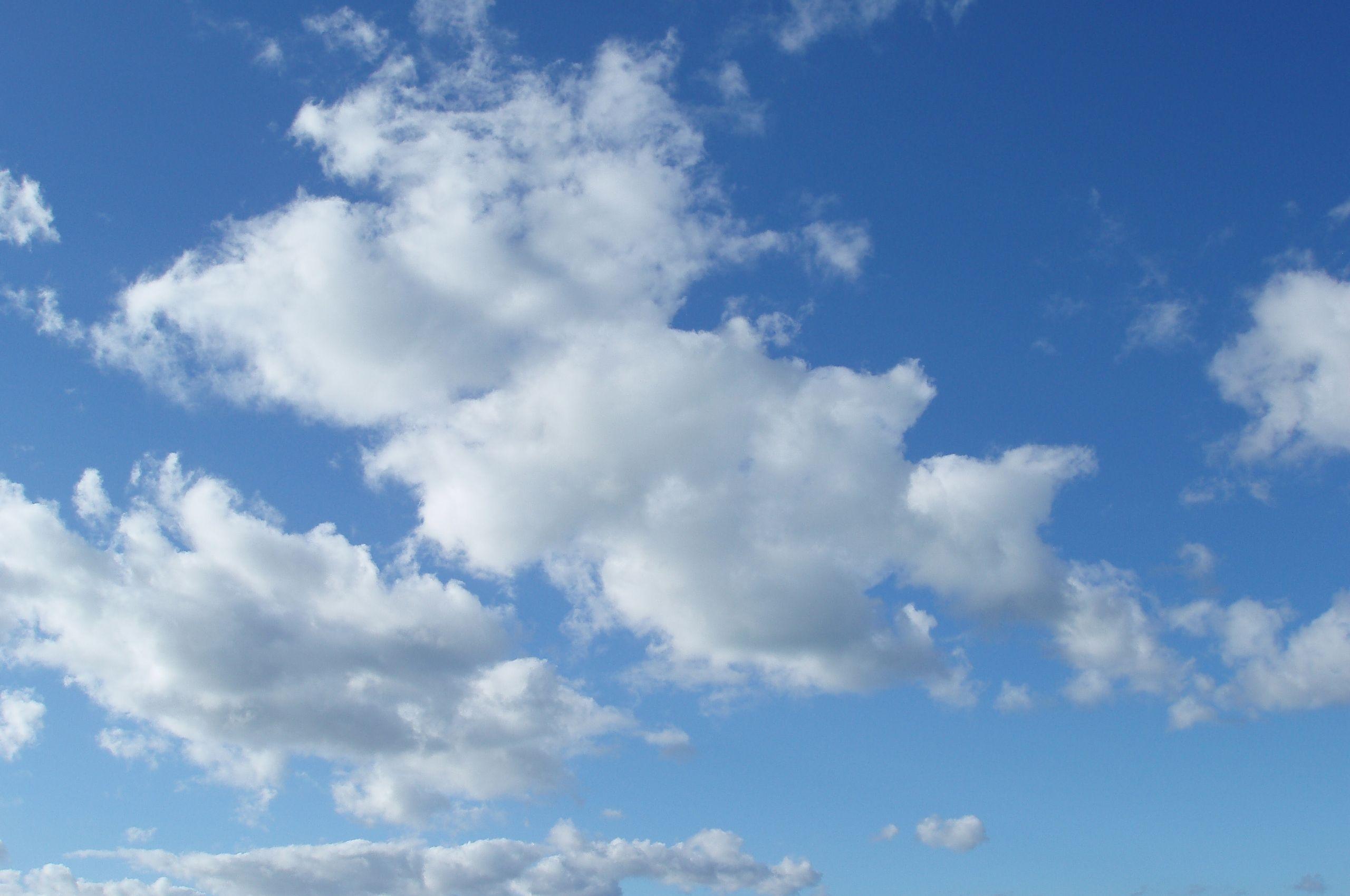 Sunny Clouds Wallpaper