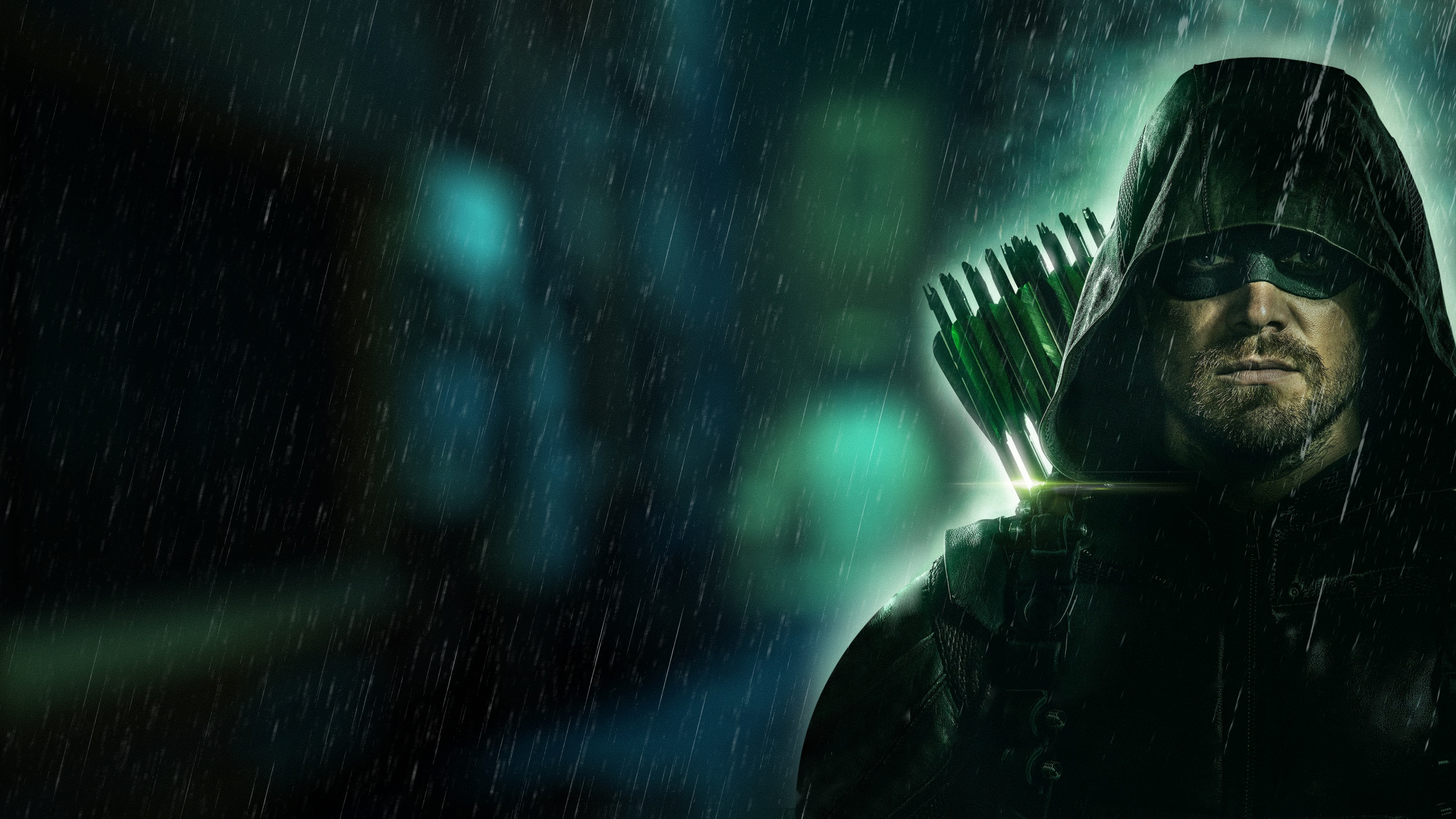 Green Arrow Wallpaper 4K, Stephen Amell, DC Superheroes