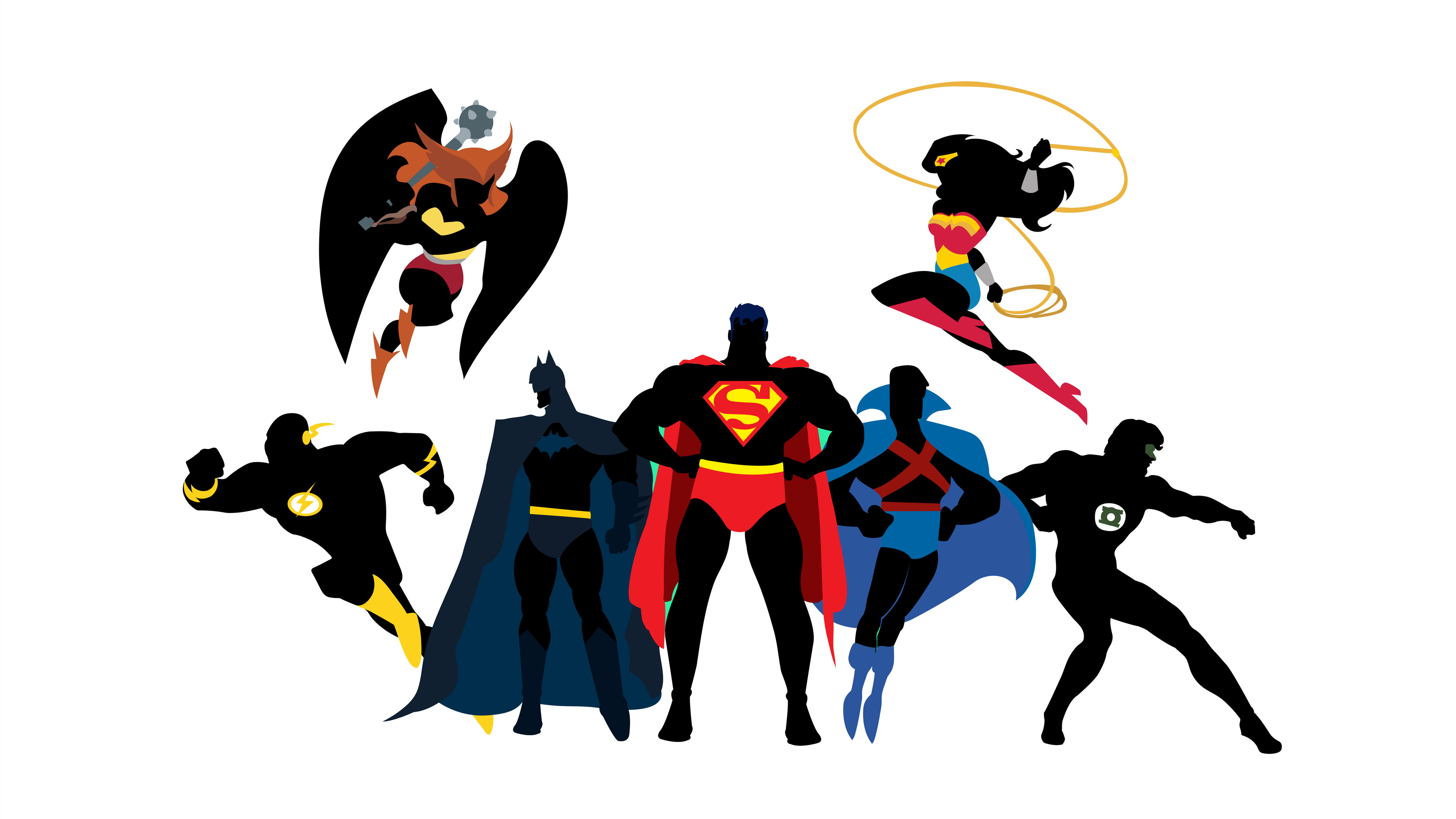 Wallpaper 4k Dc Superheroes Artwork Wallpaper