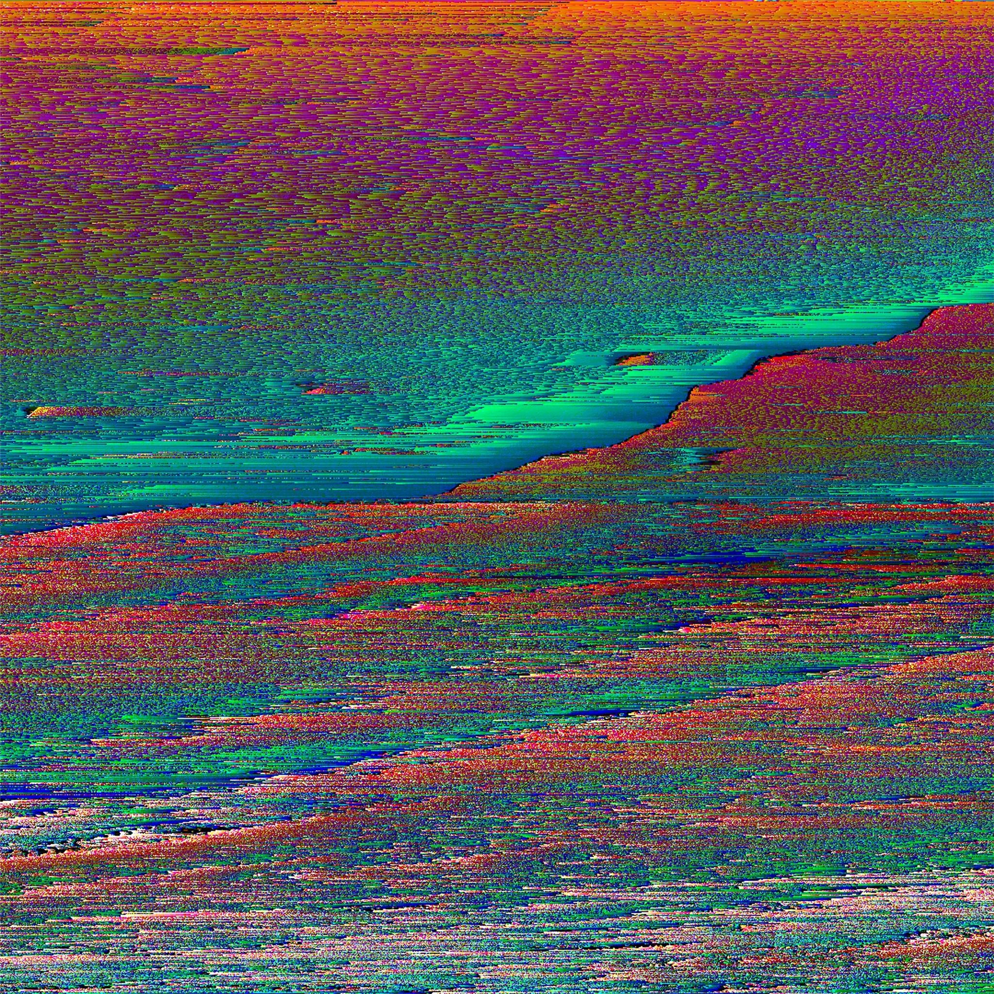 glitch abstract art 4k iPad Air Wallpaper Free Download