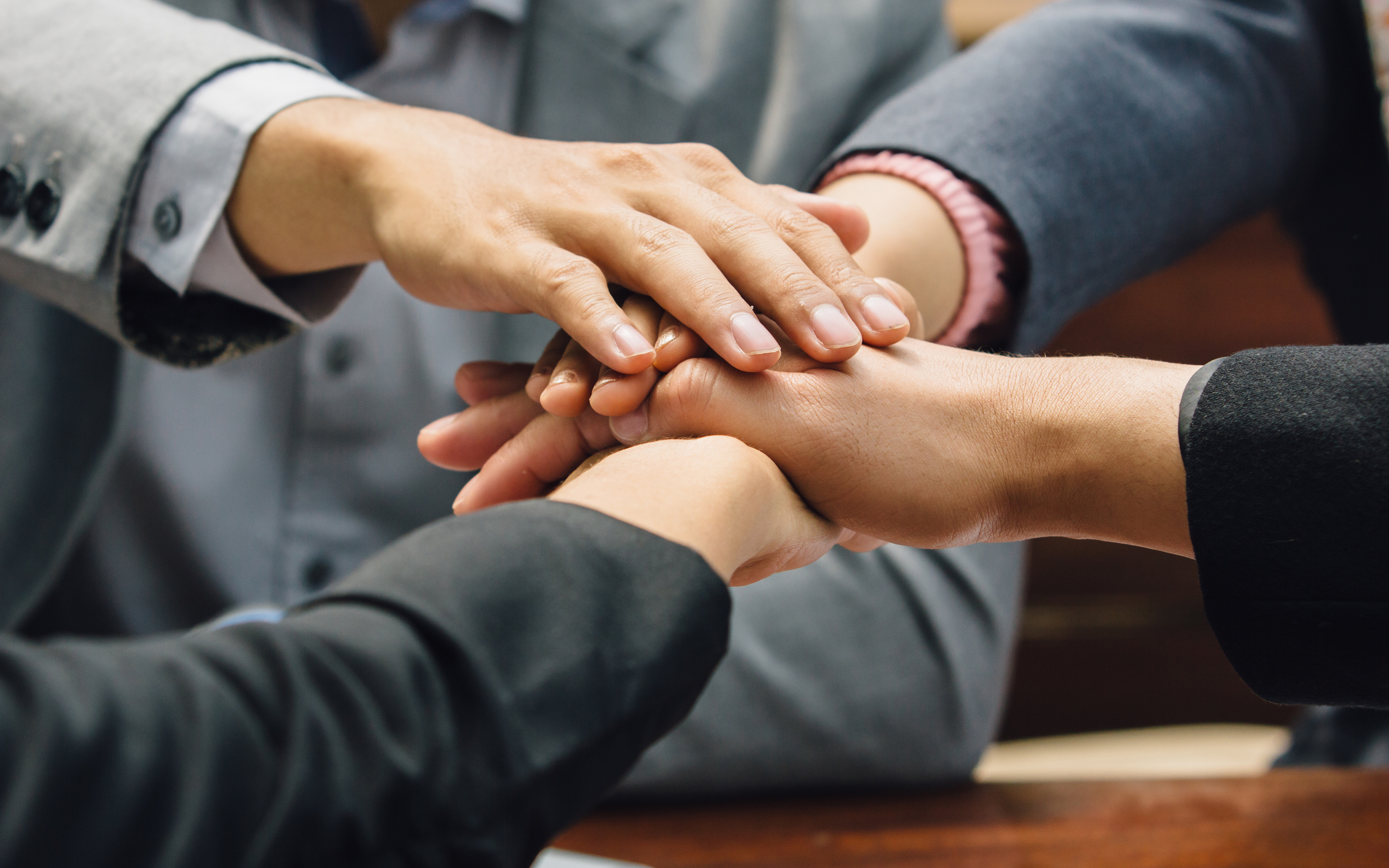 Download wallpaper business concepts, 4k, business team, friendly team, business people for desktop with resolution 3840x2400. High Quality HD picture wallpaper