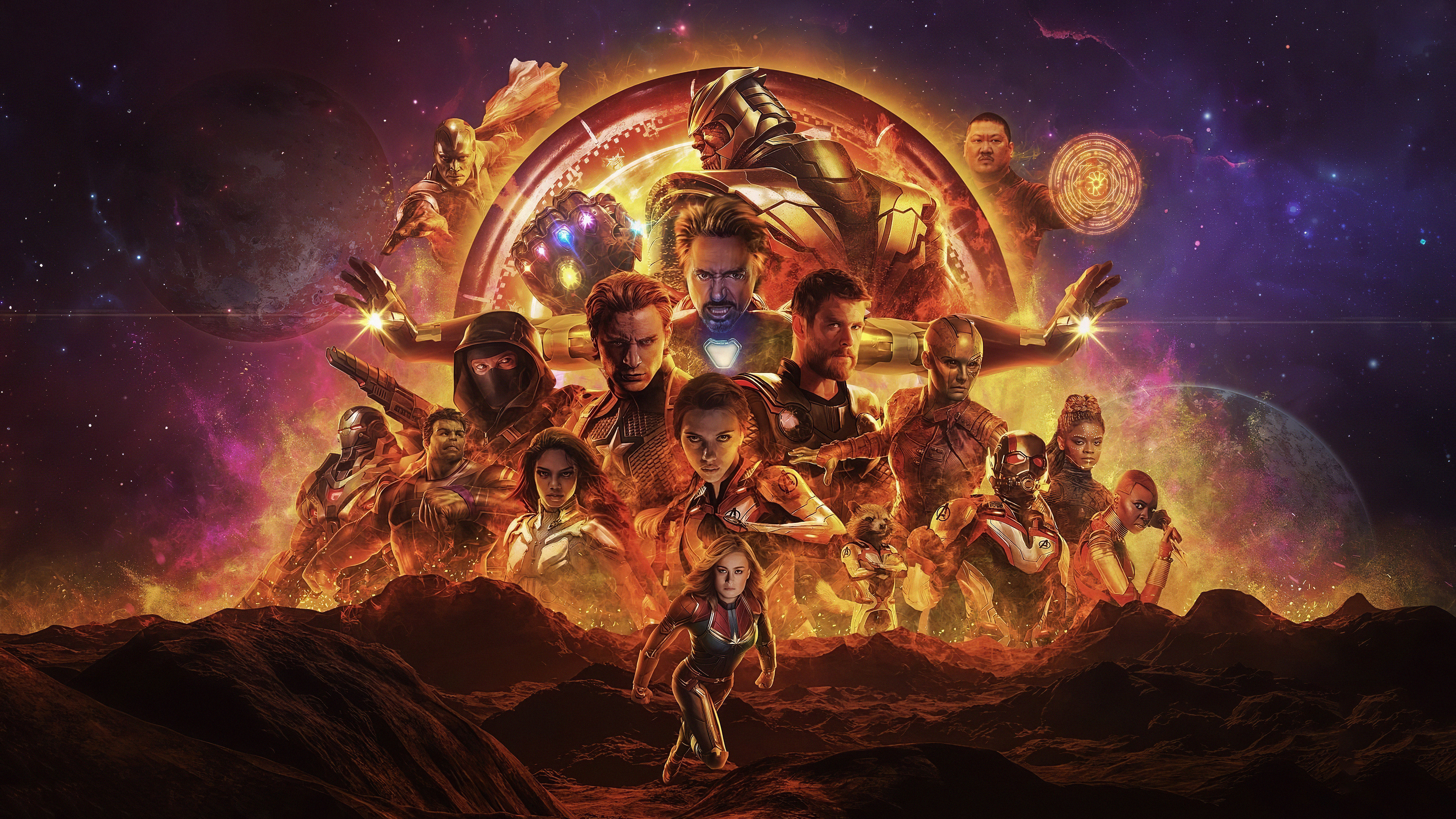 Wallpaper 4k Avengers Endgame New Poster Wallpaper