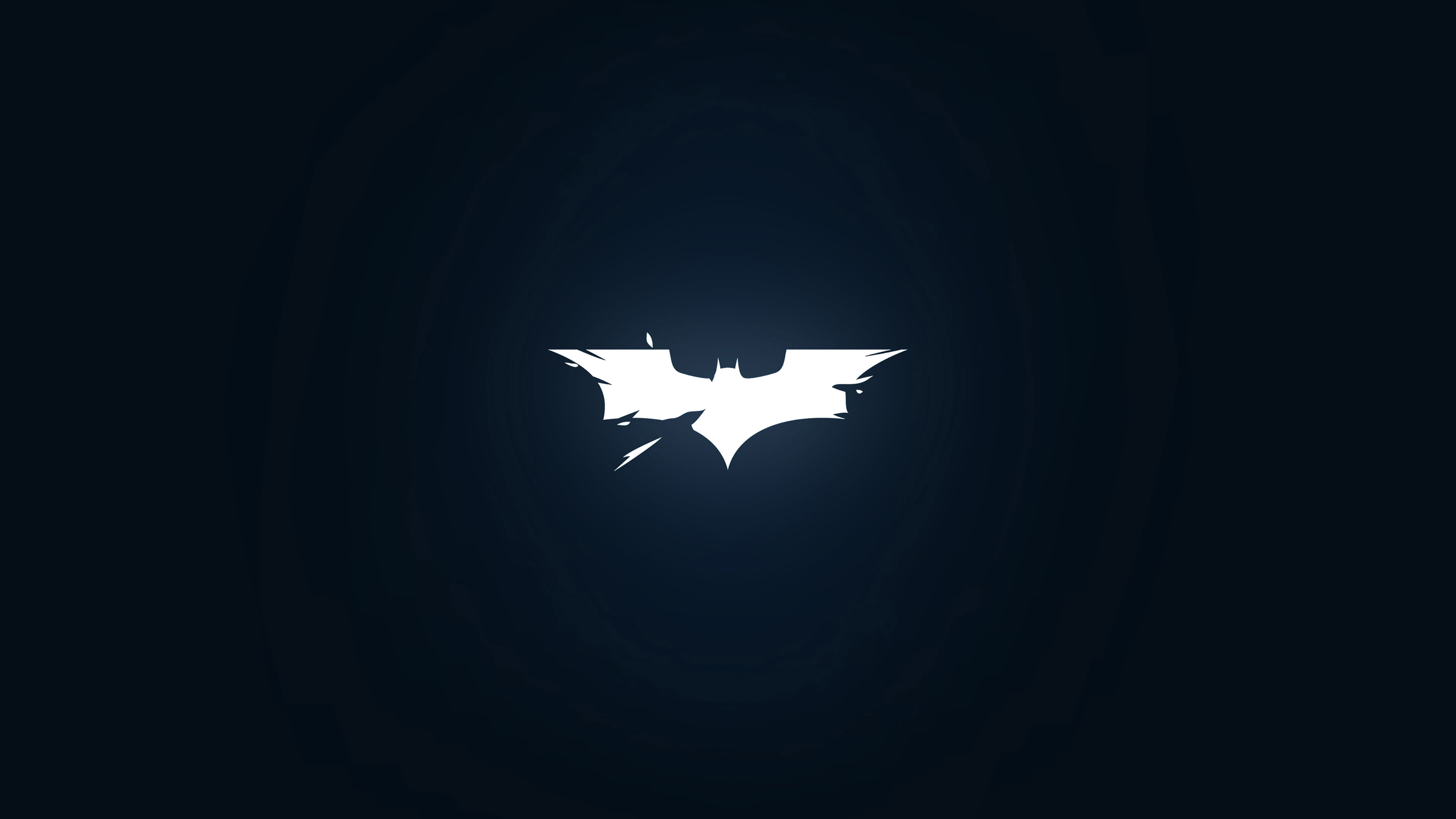 Wallpaper Batman Logo Dark Shattered