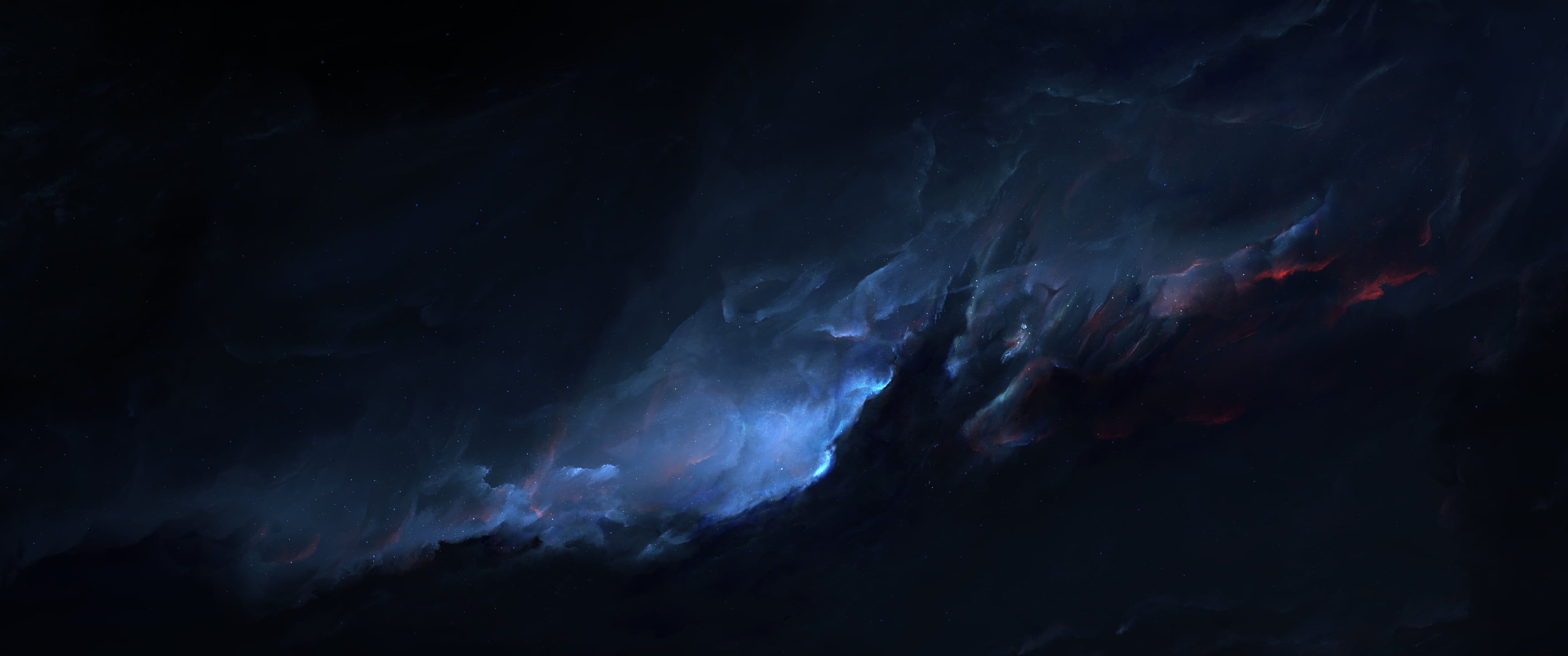 ultrawide #space #blue K #wallpaper #hdwallpaper #desktopx1440 wallpaper, Wallpaper, HD wallpaper