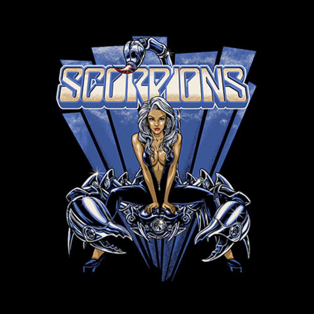 Scorpions Lady Scorpion Band T Shirt. Scorpions band, Band tshirts, Rock band posters