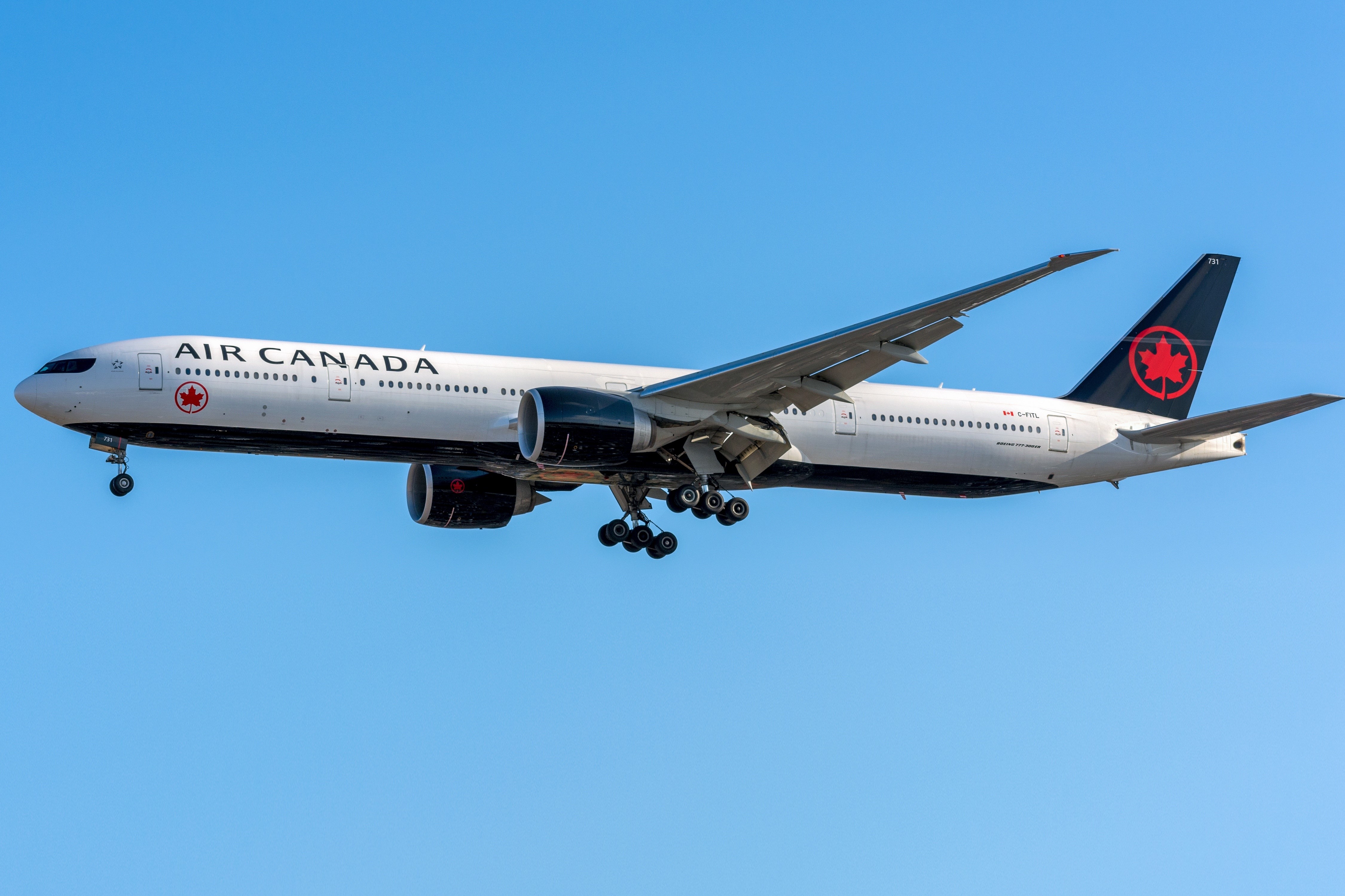 777 300ER Air Canada 1080P, 2k, 4k HD Wallpaper, Background Free Download