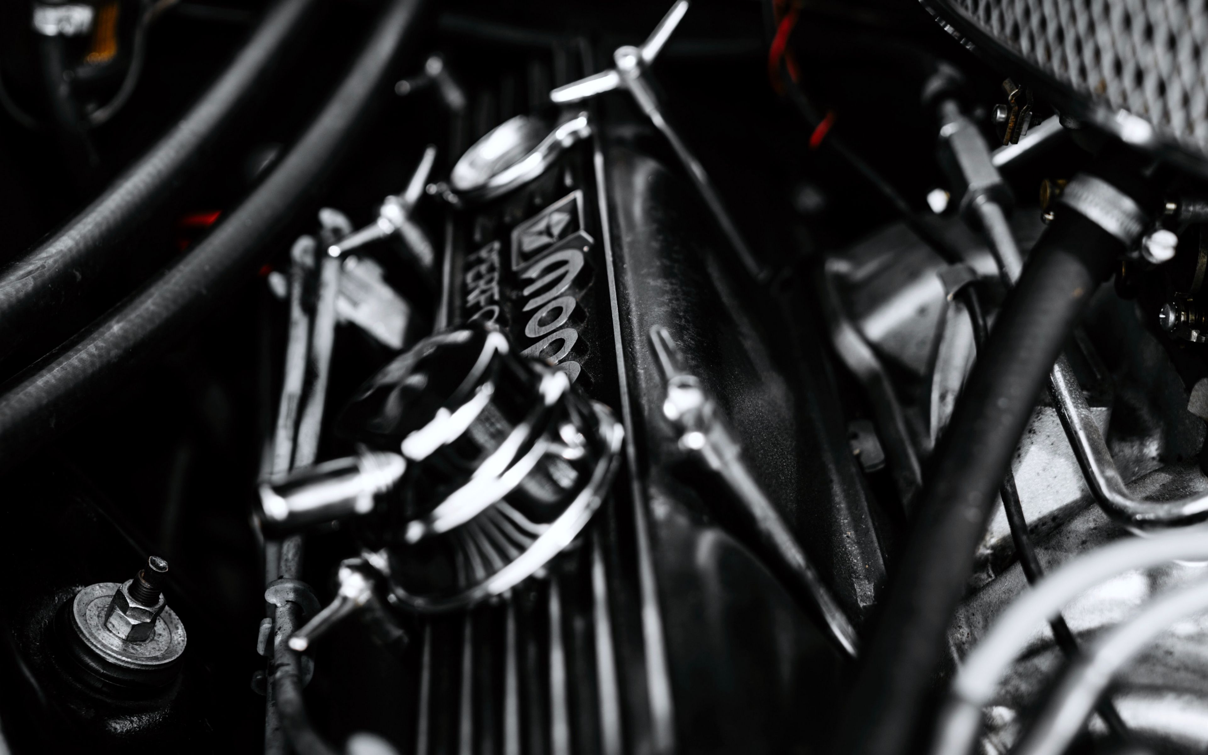 Download wallpaper 3840x2400 motor, engine, mechanism, car 4k ultra HD 16:10 HD background