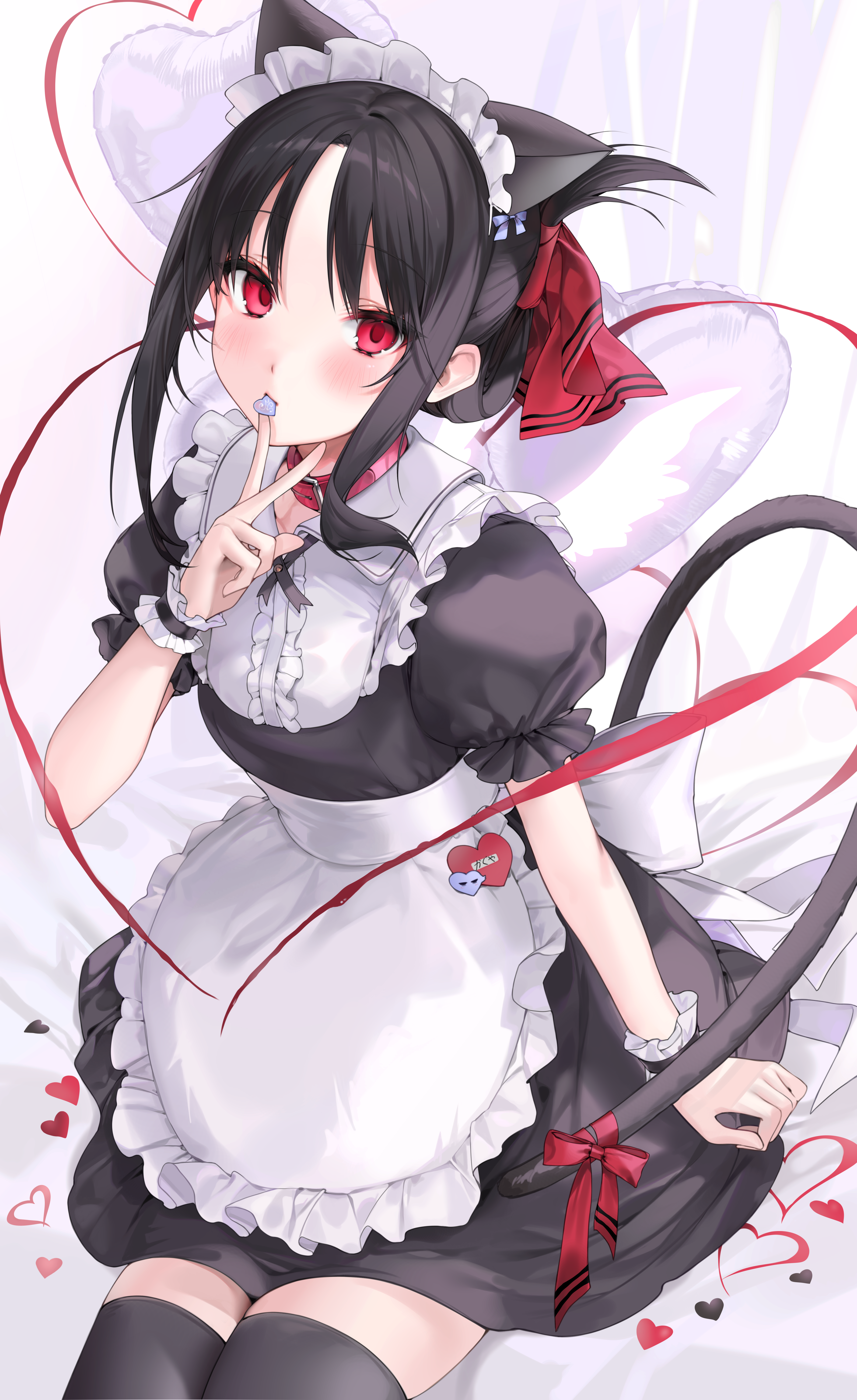Anime Girls Anime Fan Art Maid Outfit Maid Wallpaper:3673x6000