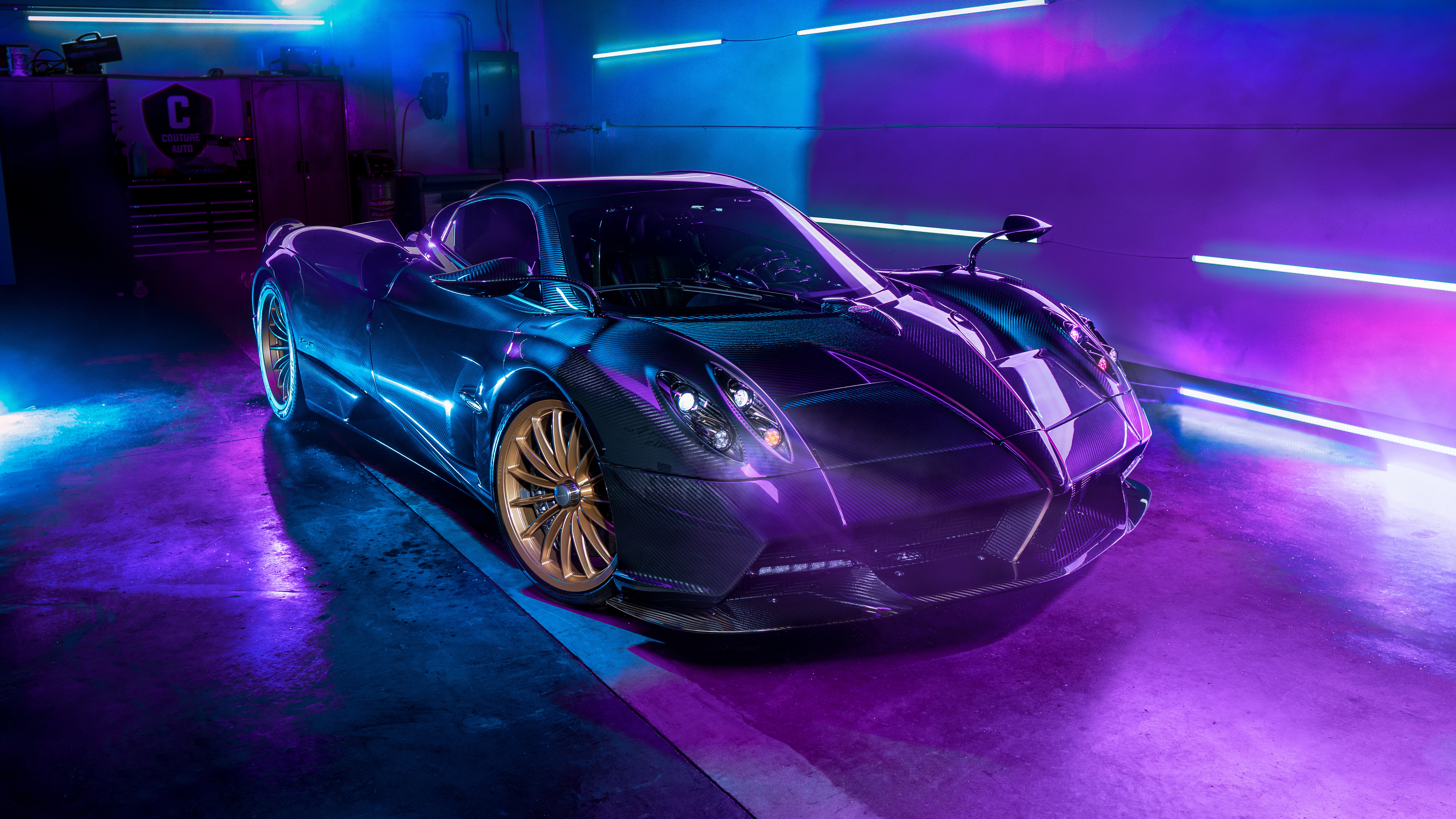 Pagani Huayra Roadster 4K Wallpaper