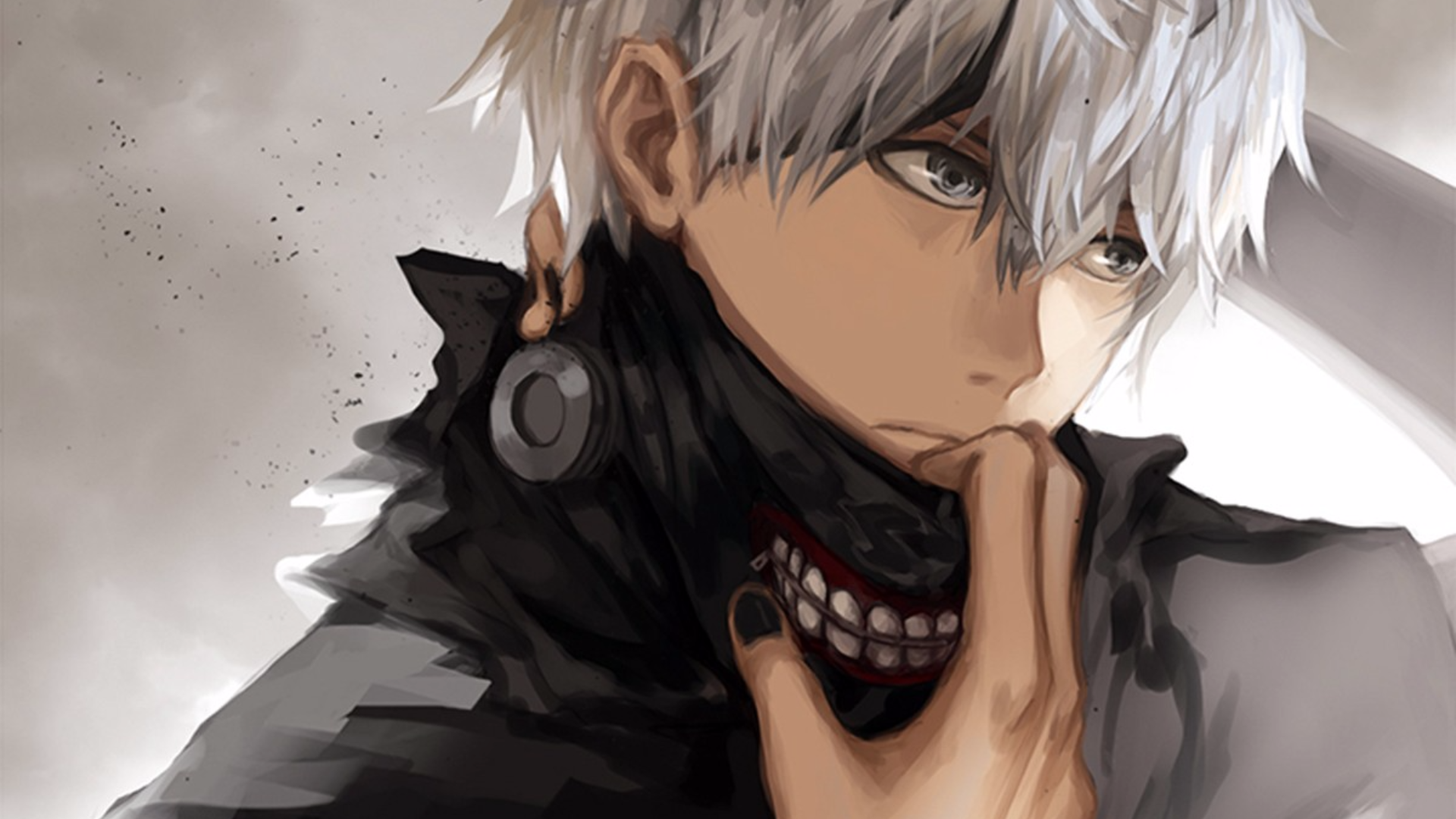Desktop Wallpaper Kaneki Ken, Anime Boy, Anime, White Hair, Artwork, HD Image, Picture, Background, Ytheps