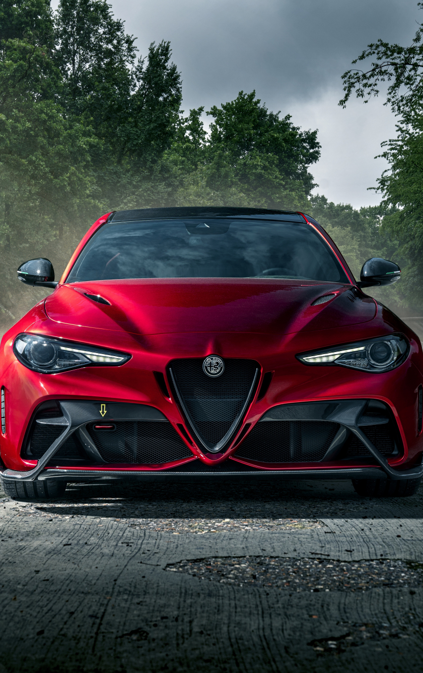 Download wallpaper 840x1336 alfa romeo giulietta gta, red car, iphone 5, iphone 5s, iphone 5c, ipod touch, 840x1336 HD background, 26830