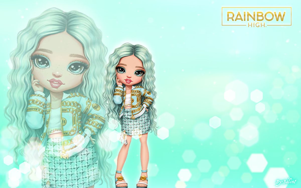 Rainbow High Daphne Minton Wallpaper. Rainbow, Daphne, Fashion dolls