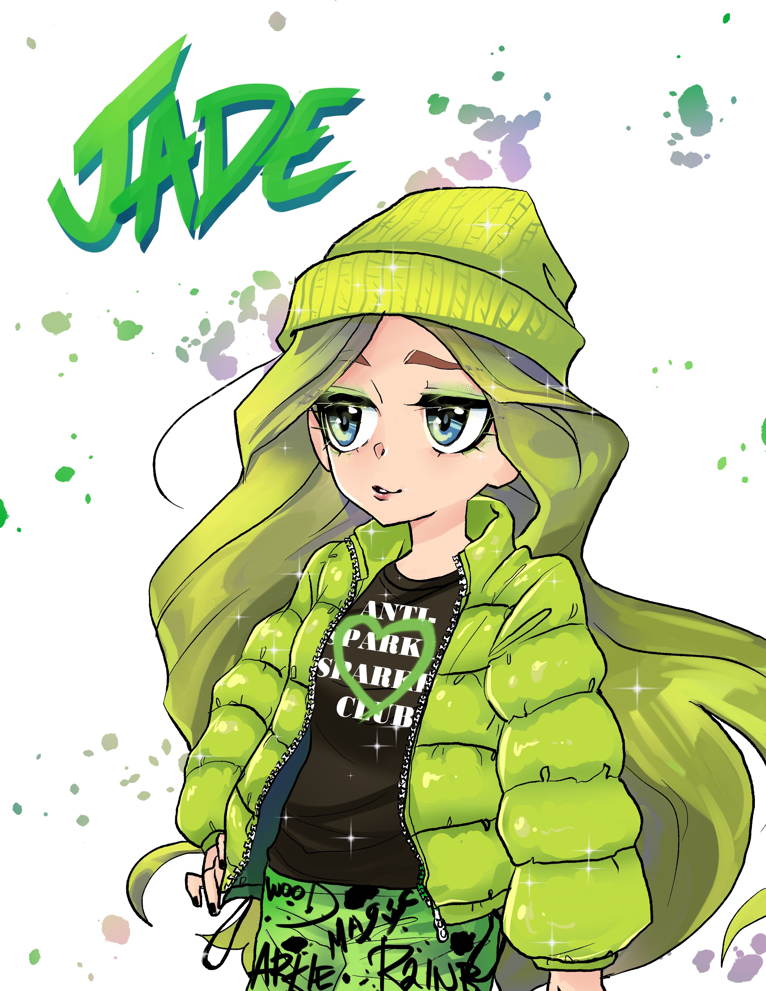 Rainbow High Jade Fan Art