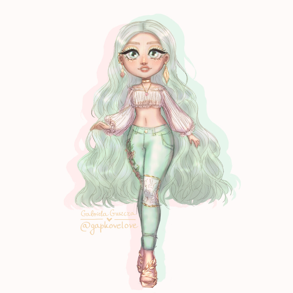 Daphne Minton fan outfit concept