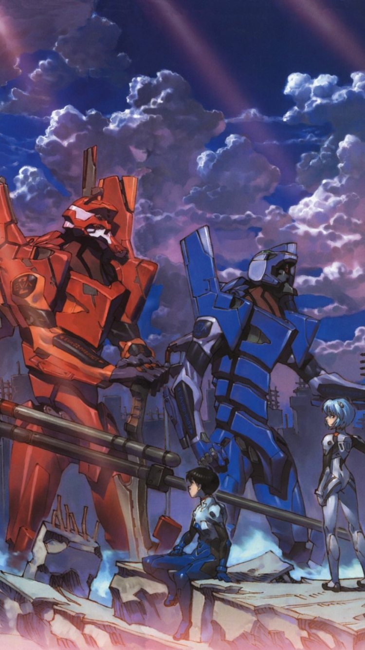 Anime Neon Genesis Evangelion Phone Wallpaper