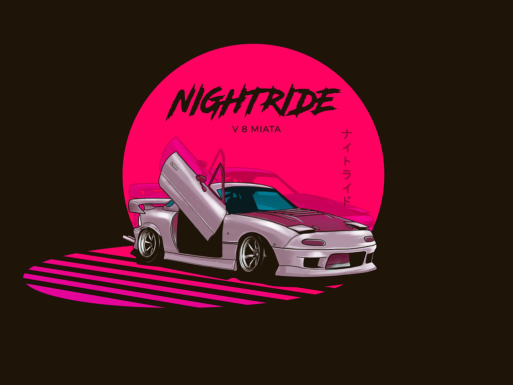 nightride miata v8