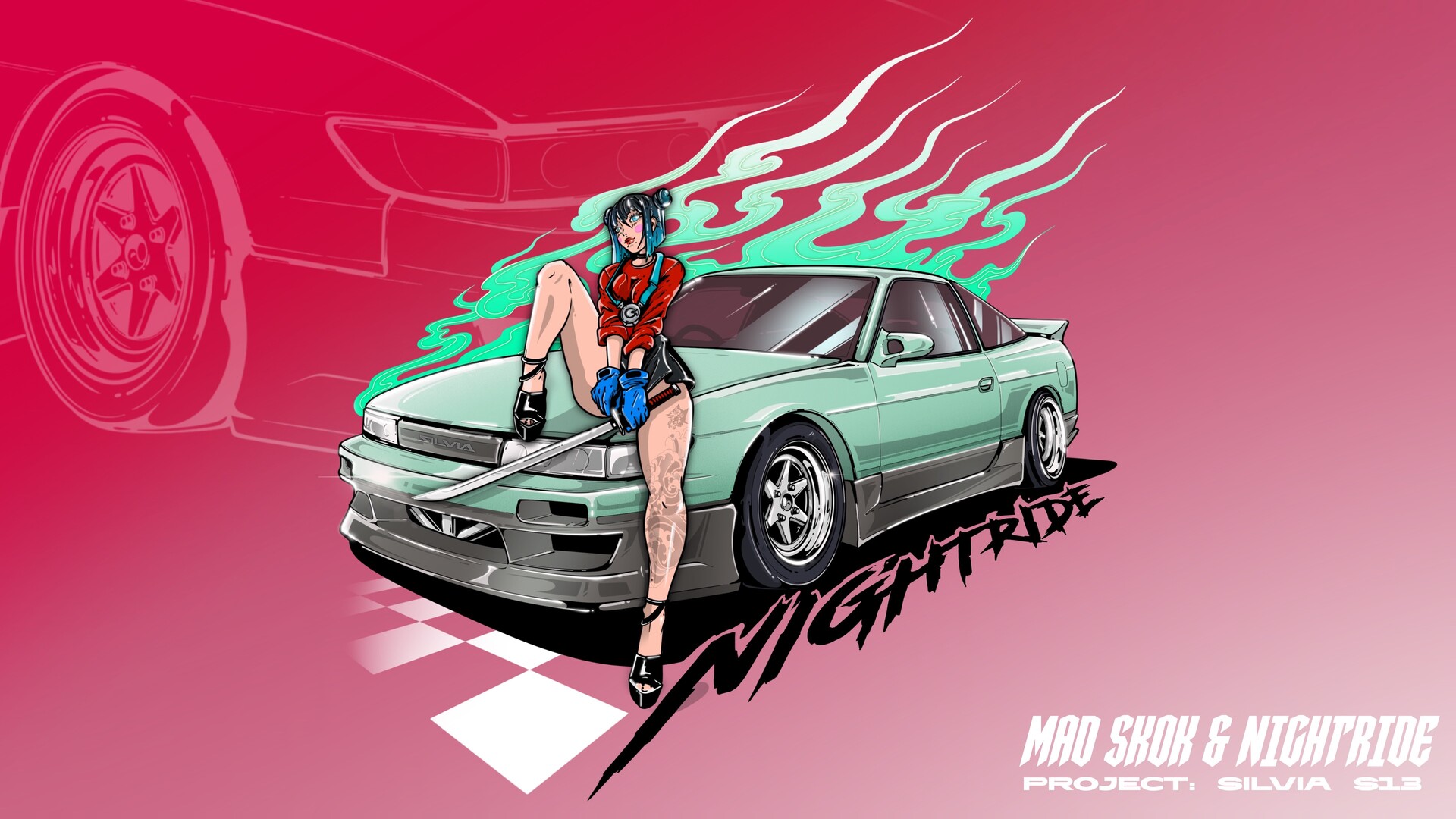NightRide Geisha S13