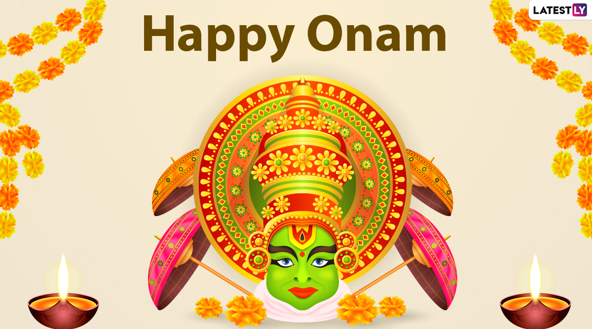 Onam 2021 Wishes, HD Image & Greetings: WhatsApp Messages, GIFs and Thiruvonam Telegram Photo For Loved Ones Celebrating Kerala's Harvest Festival